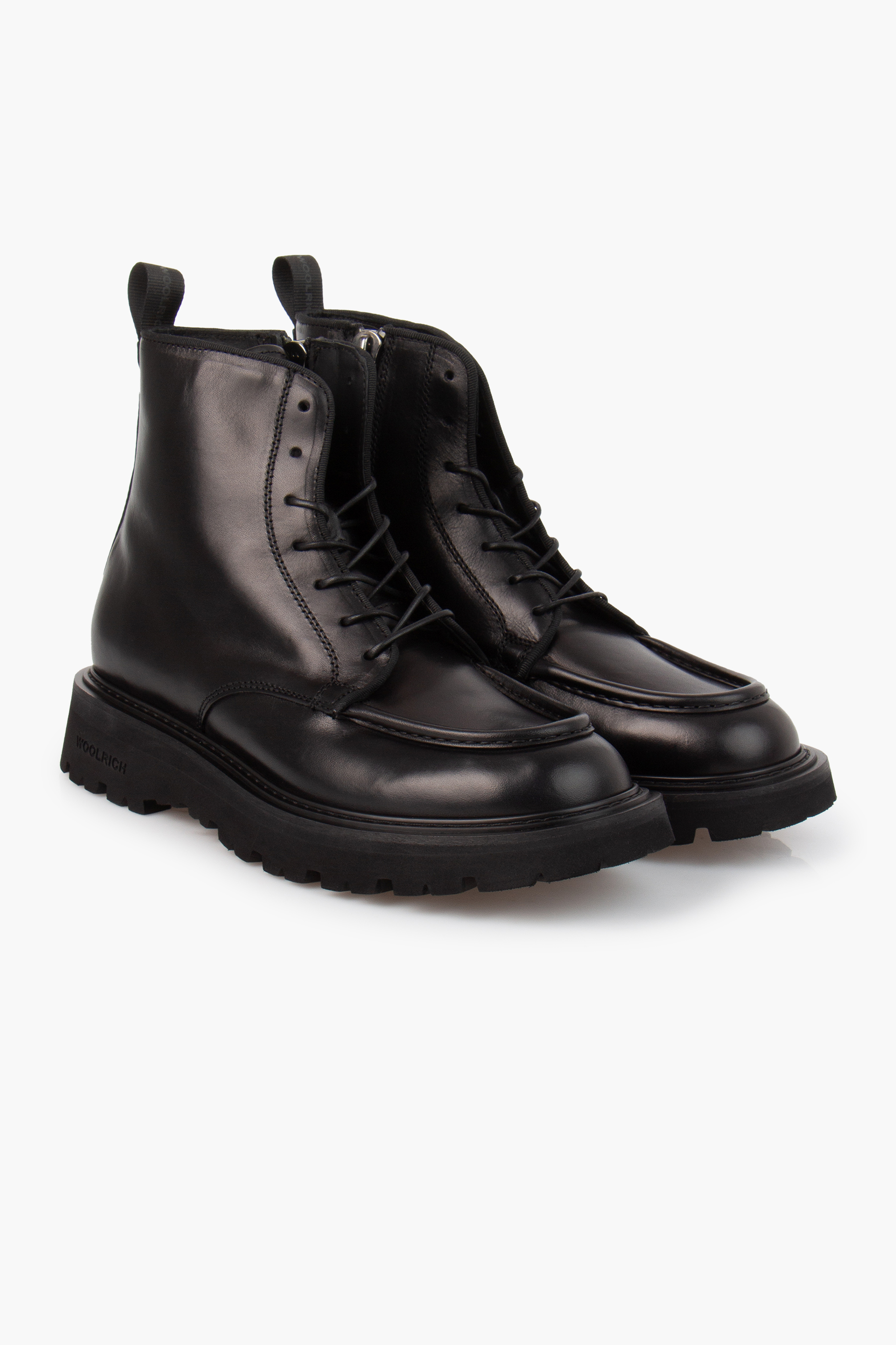 WOOLRICH Leather High Paraboots