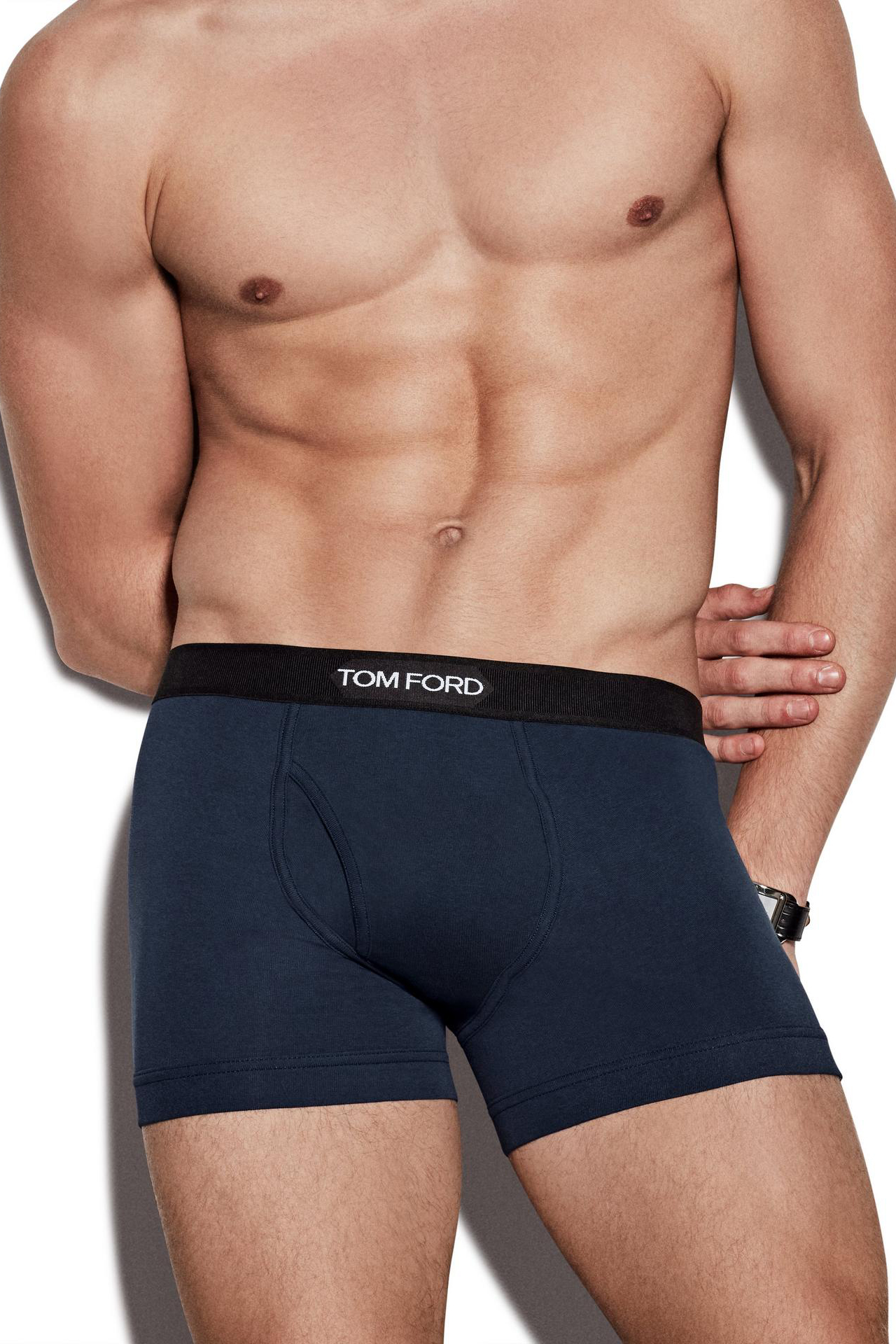 TOM FORD Cotton Jersey Boxer Brief