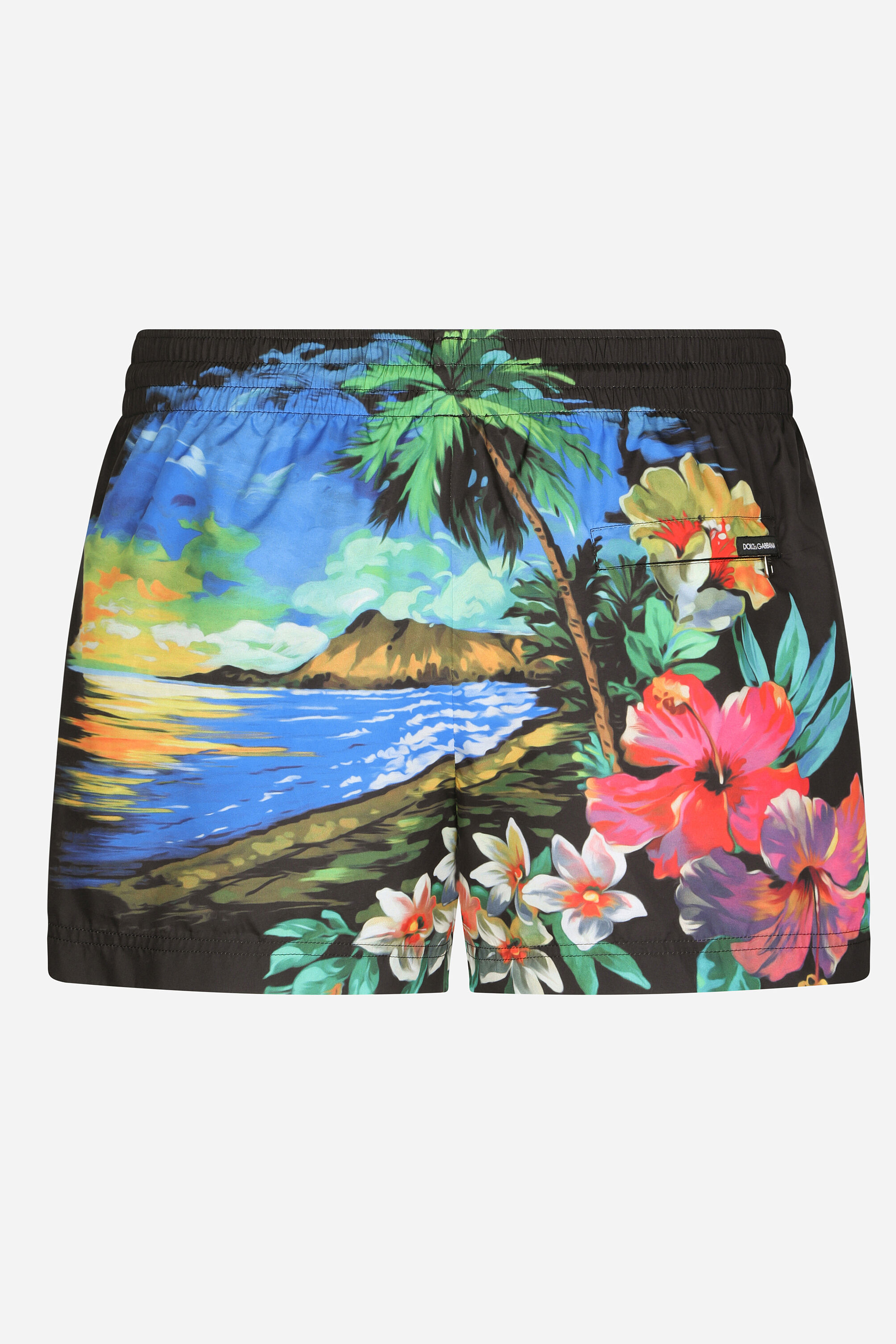 DOLCE & GABBANA Printed Swim Shorts