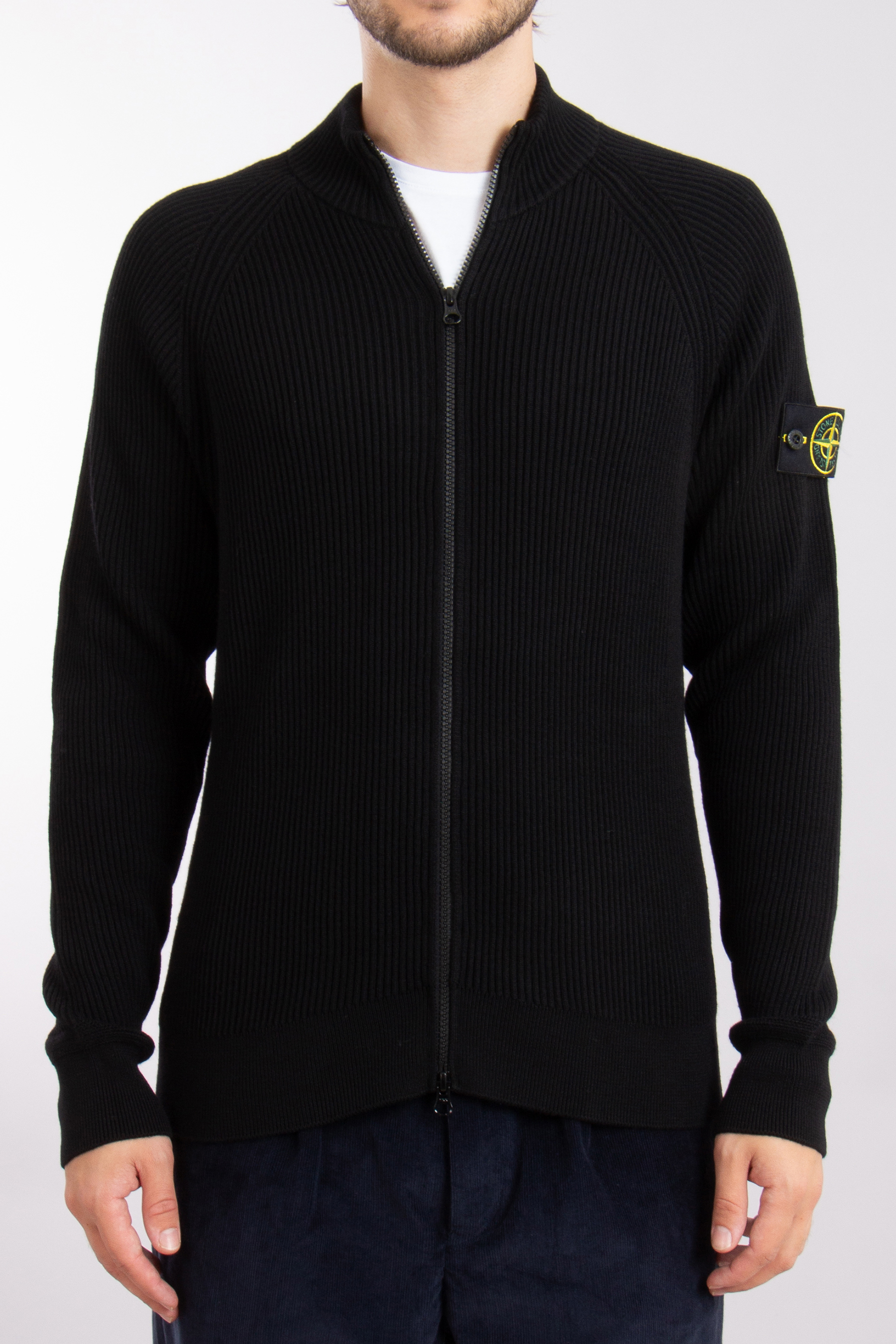 STONE ISLAND Virgin Wool Cardigan