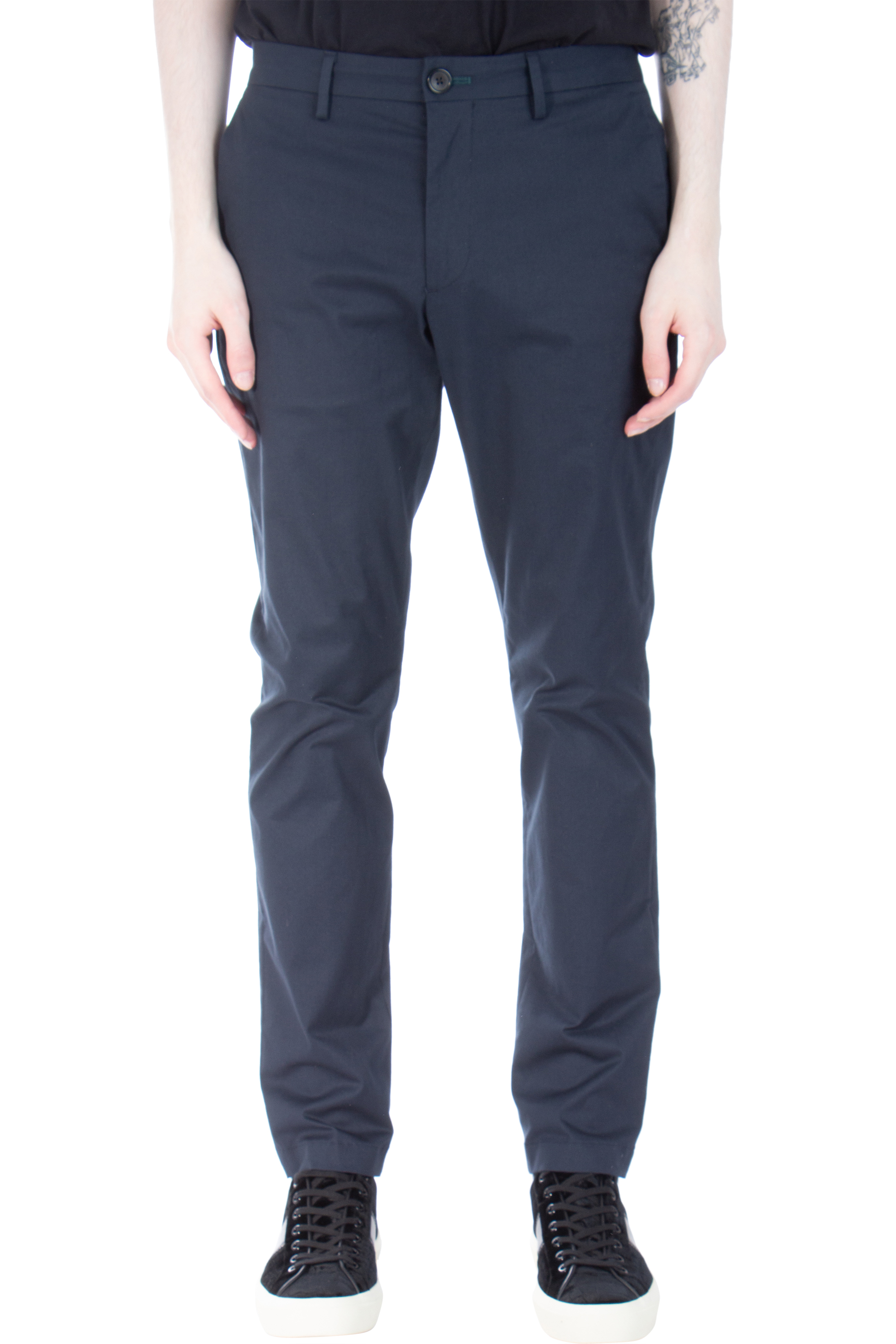 PAUL SMITH Cotton & Lyocell Blend Chino Pants