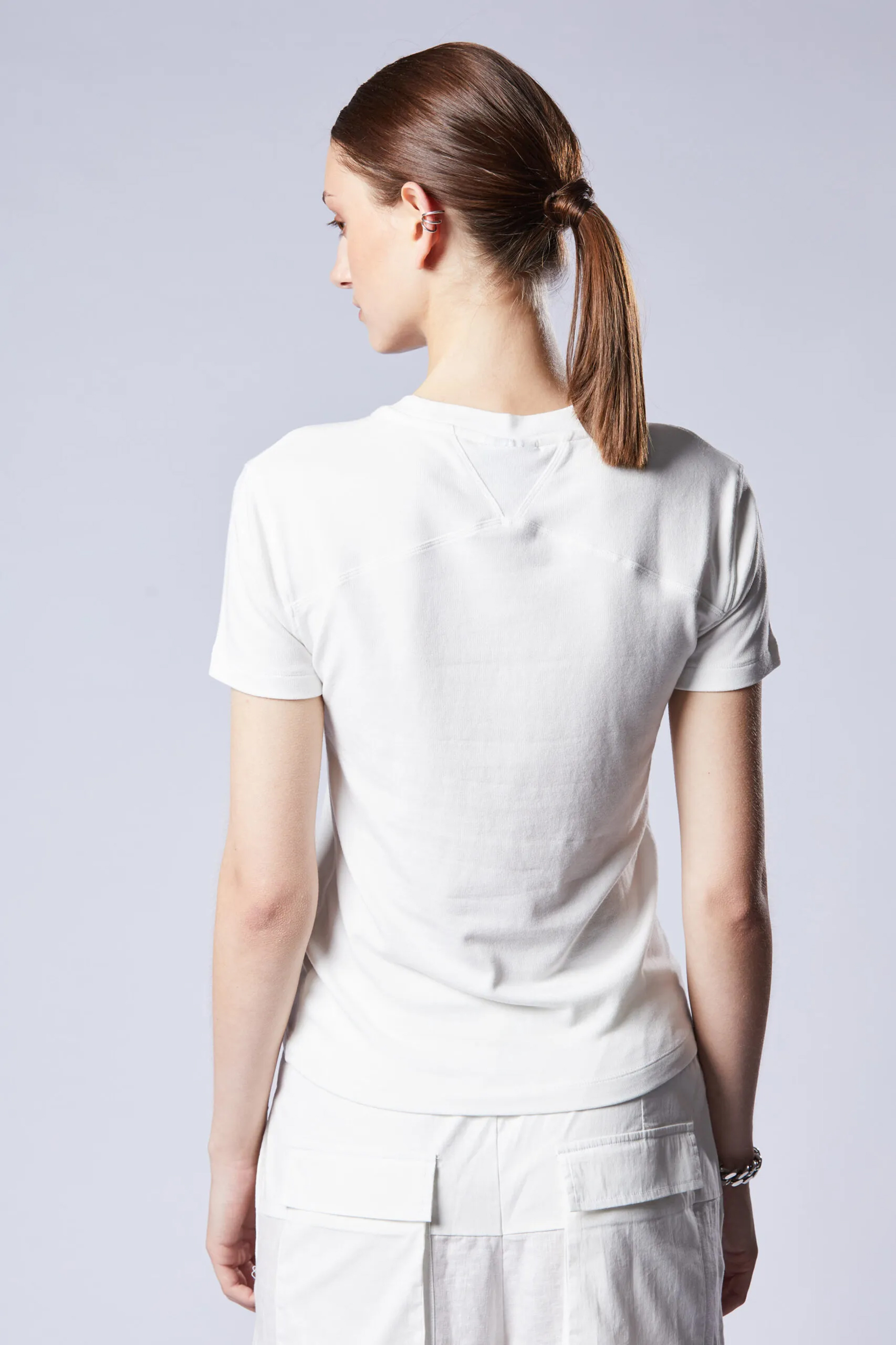 THOM KROM Round Neck Cotton Modal Jersey T-Shirt