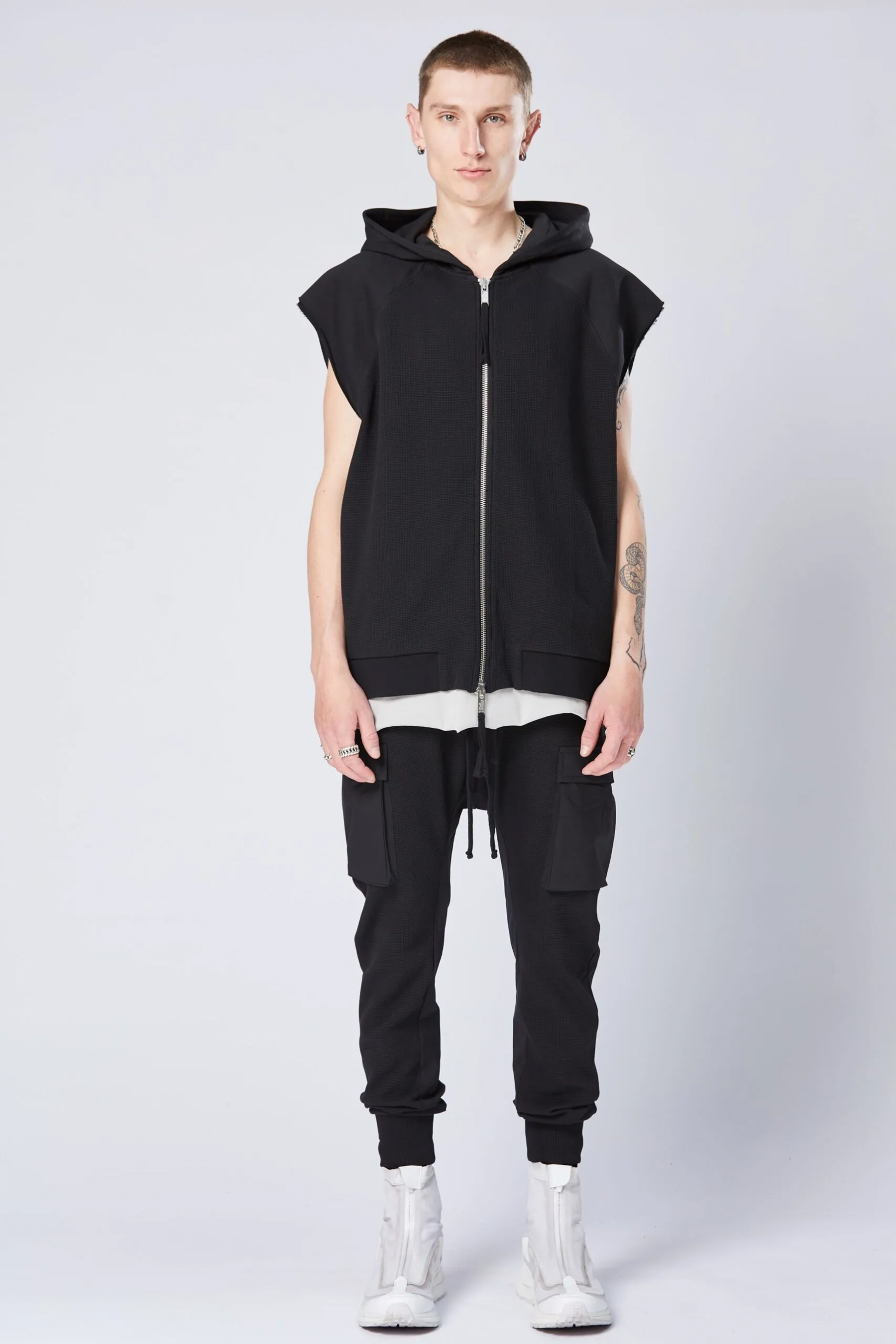 THOM KROM Cotton Jersey Sweat Vest