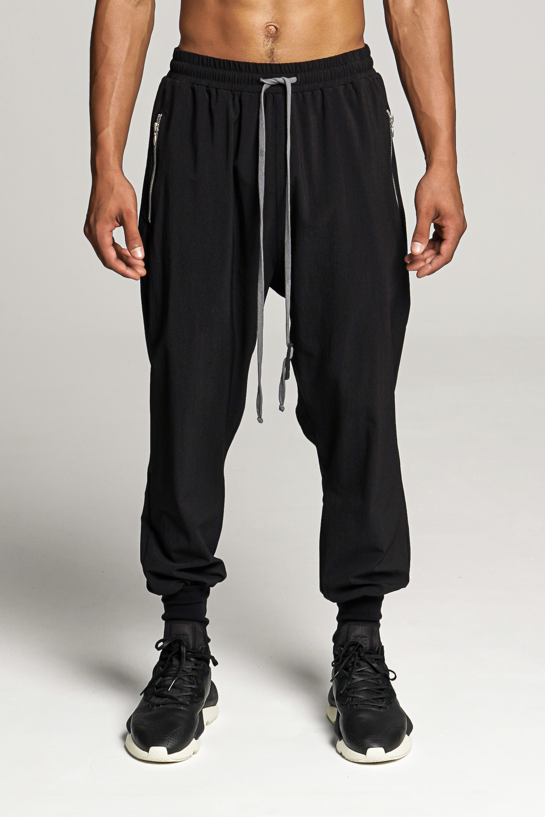 RE:VOLVER ATELIER Drop Crotch Tech Nylon Ripstop Pants