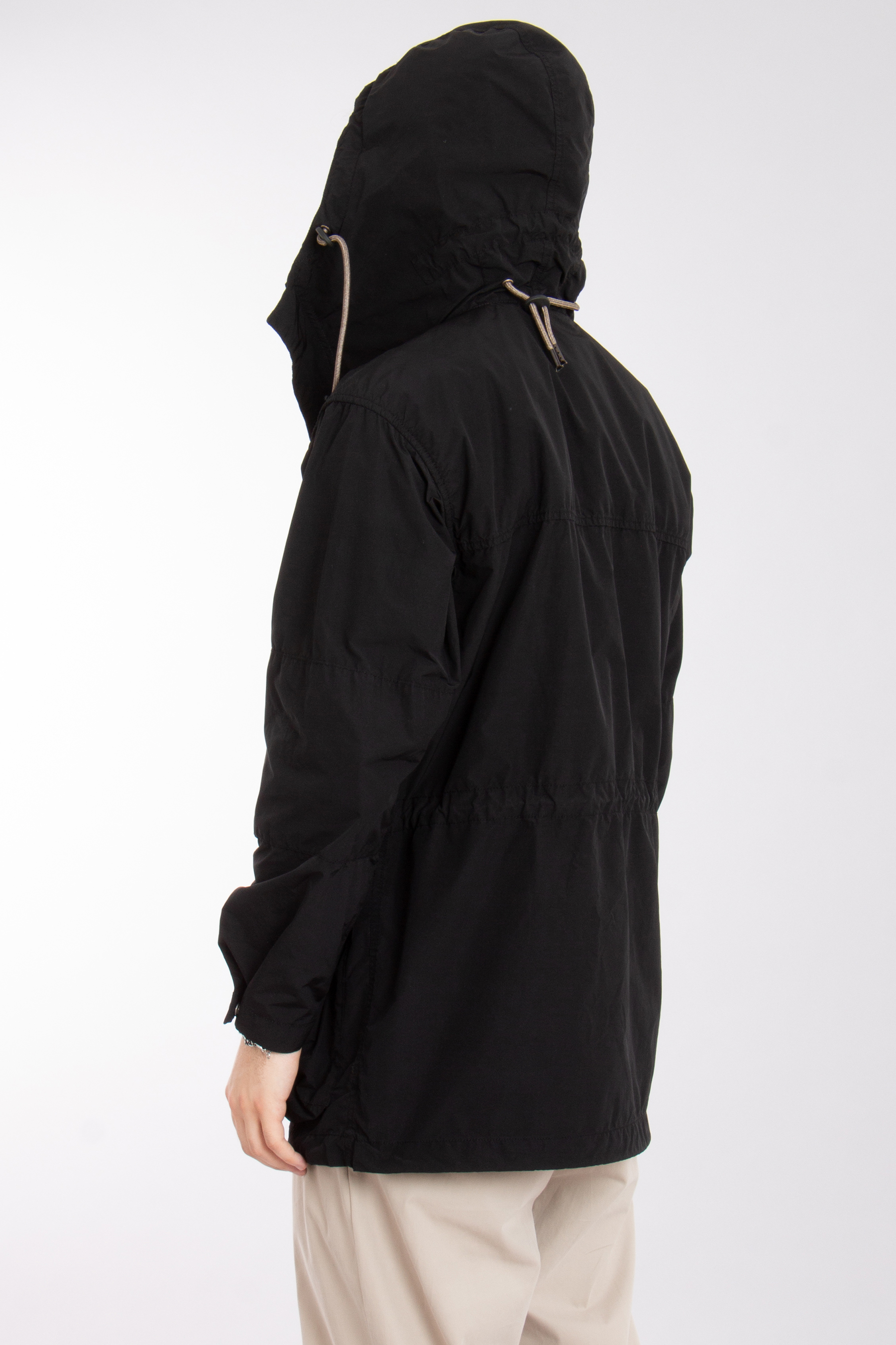 ASPESI Hooded Technical Fabric Parka