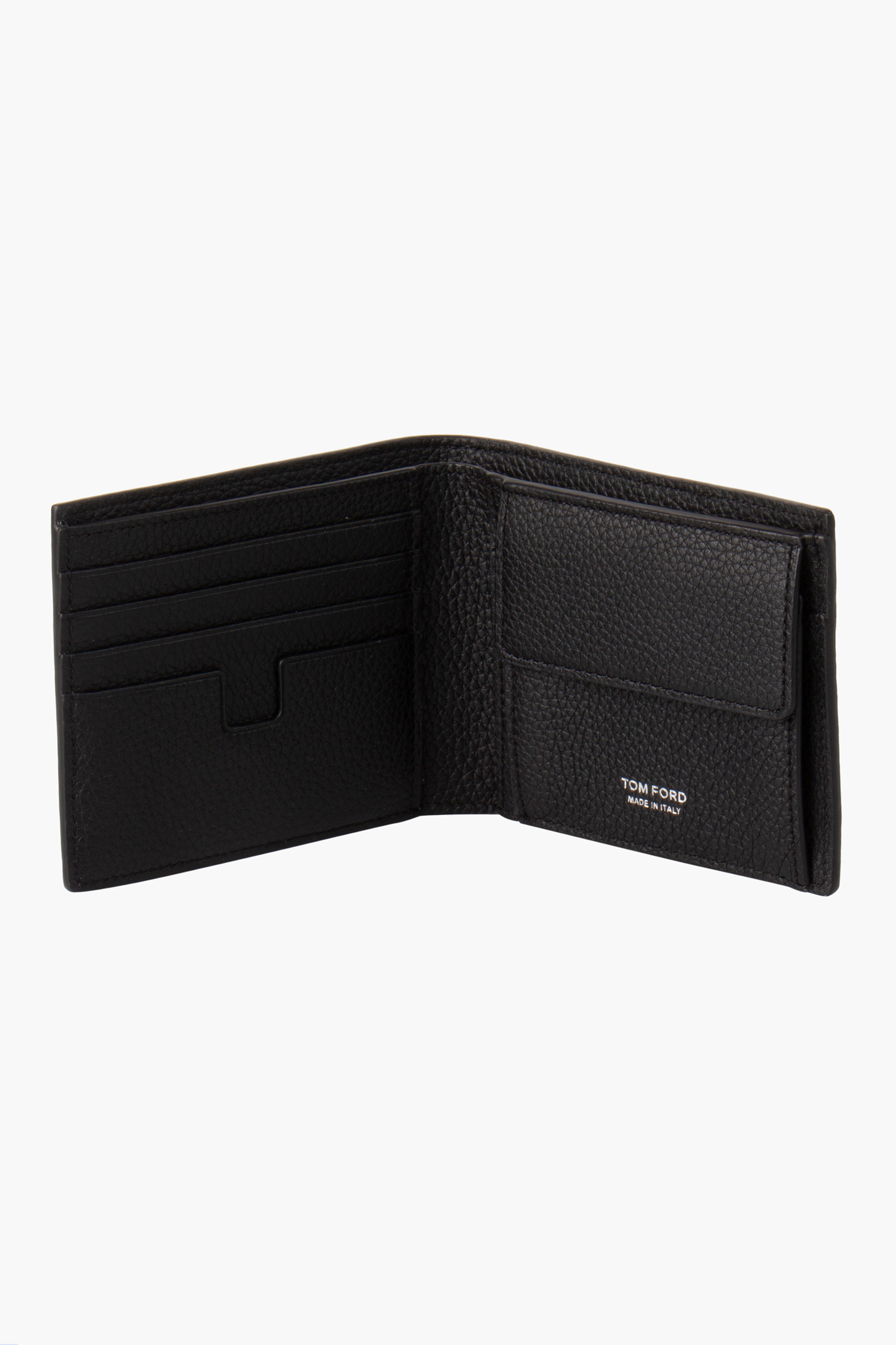 TOM FORD Grained Leather Bifold Wallet