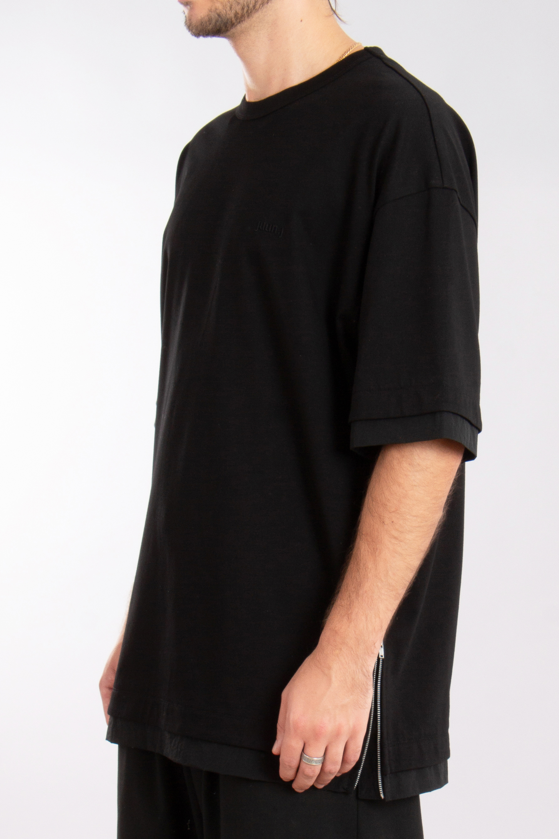 JUUN.J Oversized Cotton Jersey T-Shirt