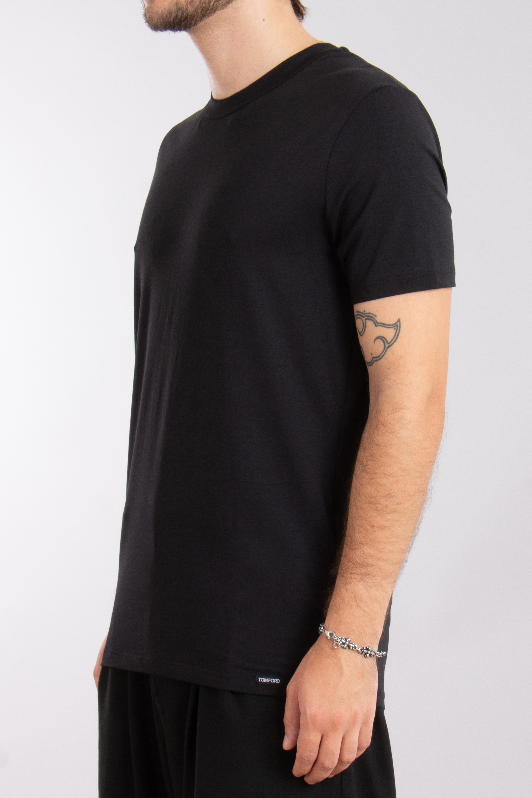 TOM FORD Cotton Modal Crew Neck T-Shirt