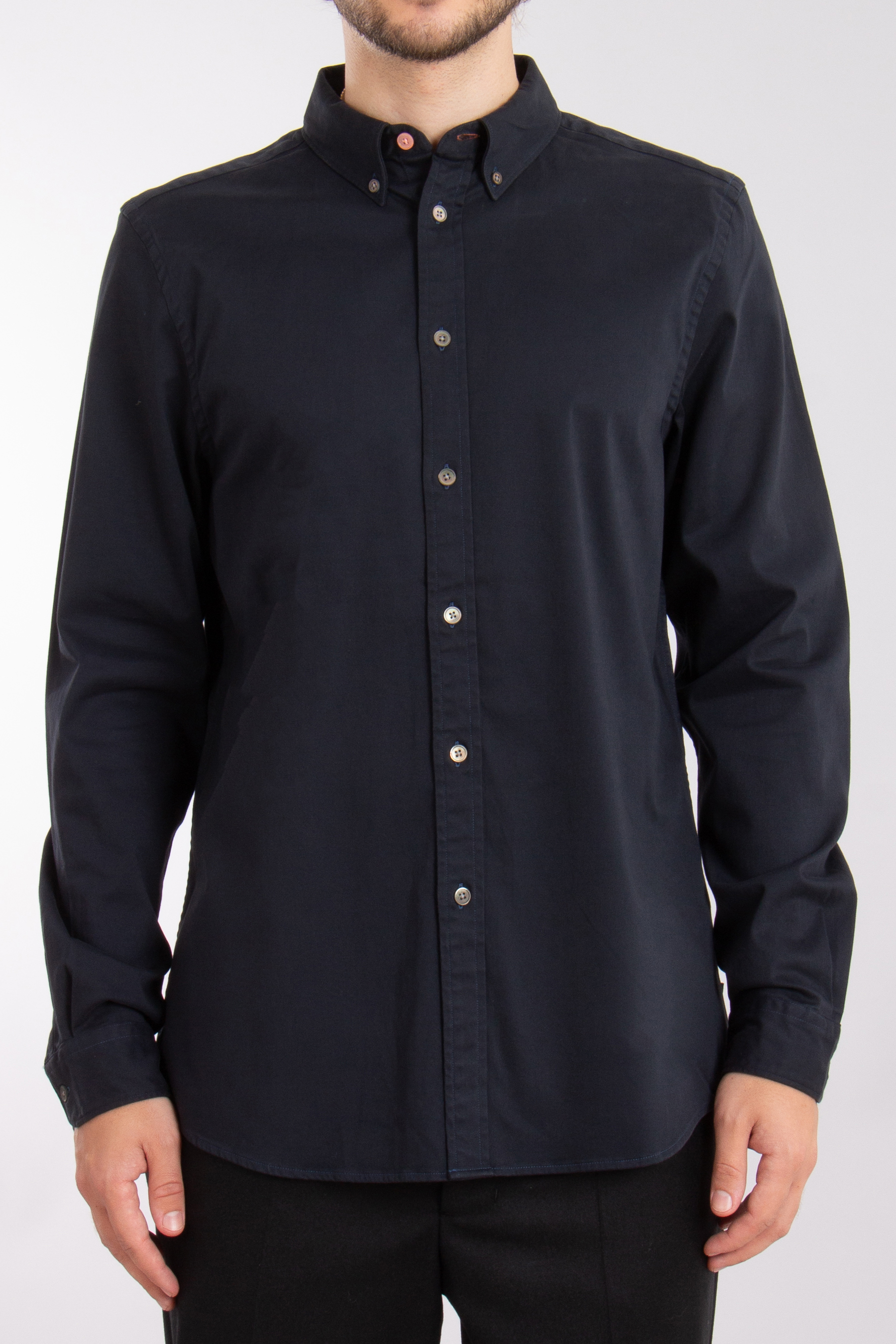 PAUL SMITH Regular Fit Cotton Stretch Shirt