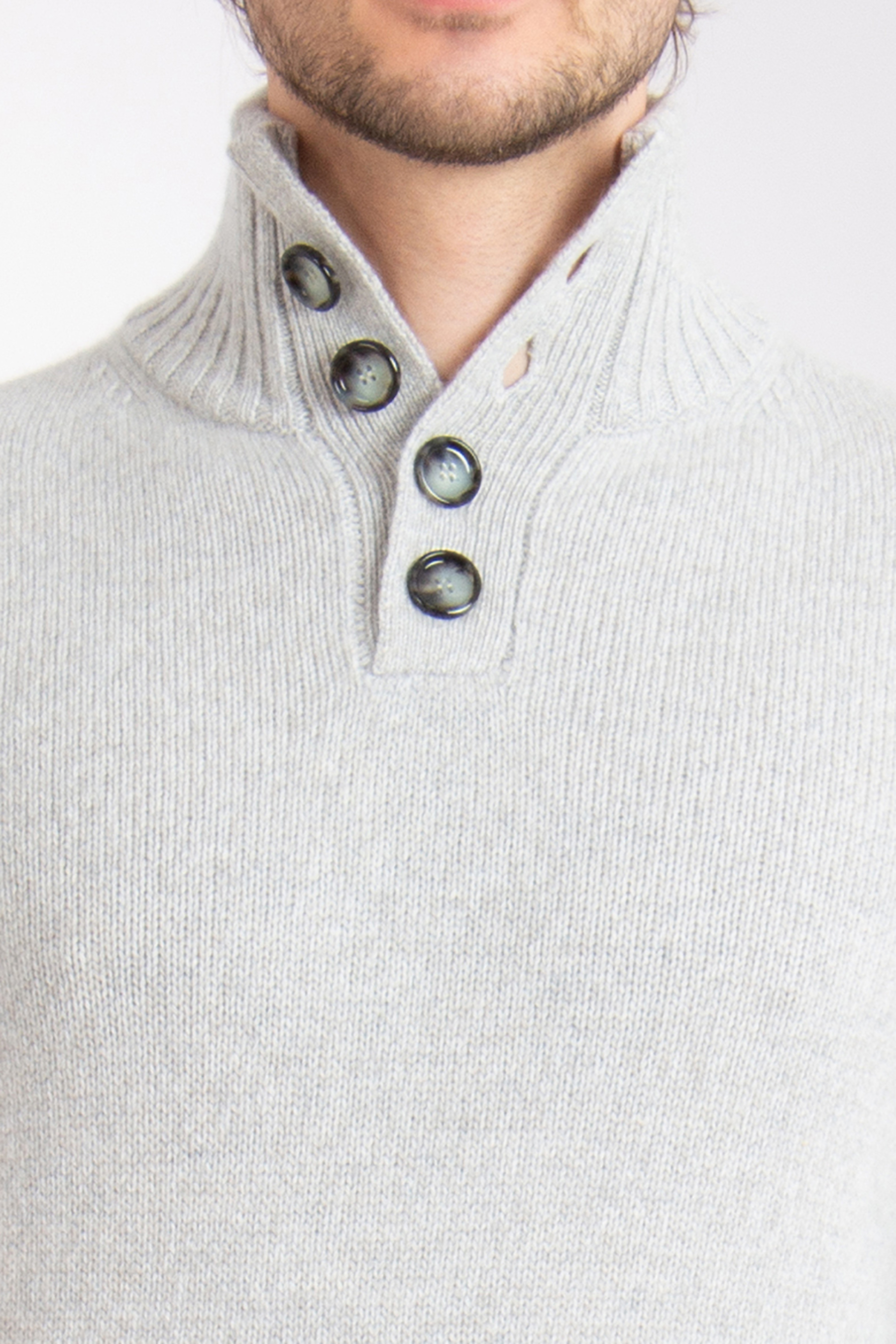 ALLUDE Cashmere Mockneck Sweater