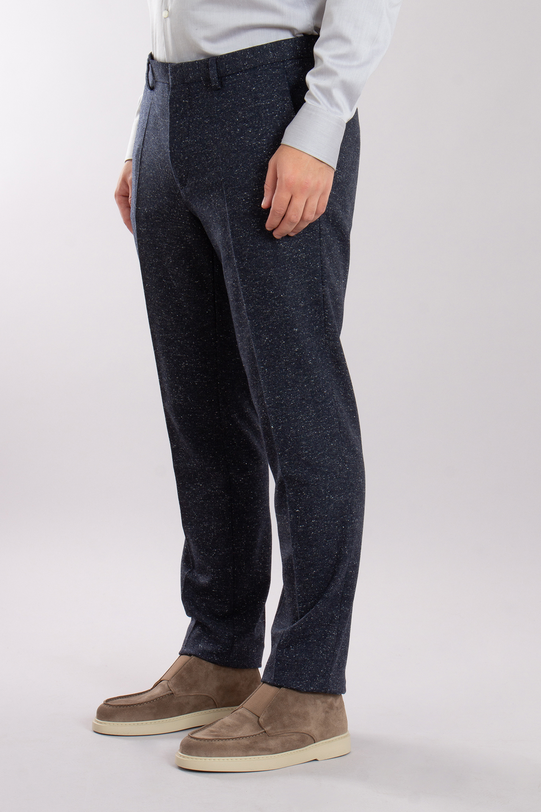 HUGO Extra Slim Fit Wool-Silk-Blend Pants Hesten