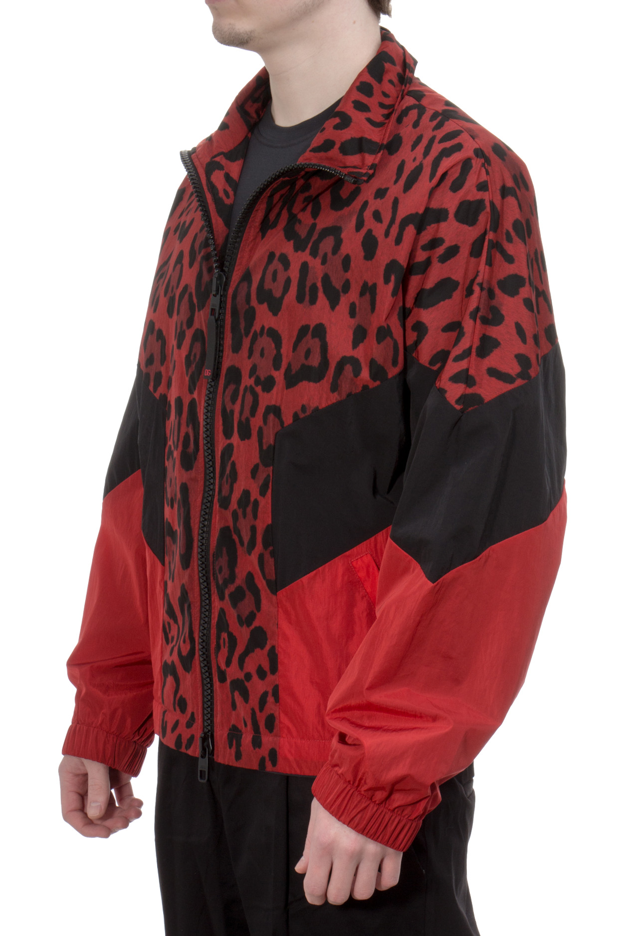 Leopard print track jacket best sale