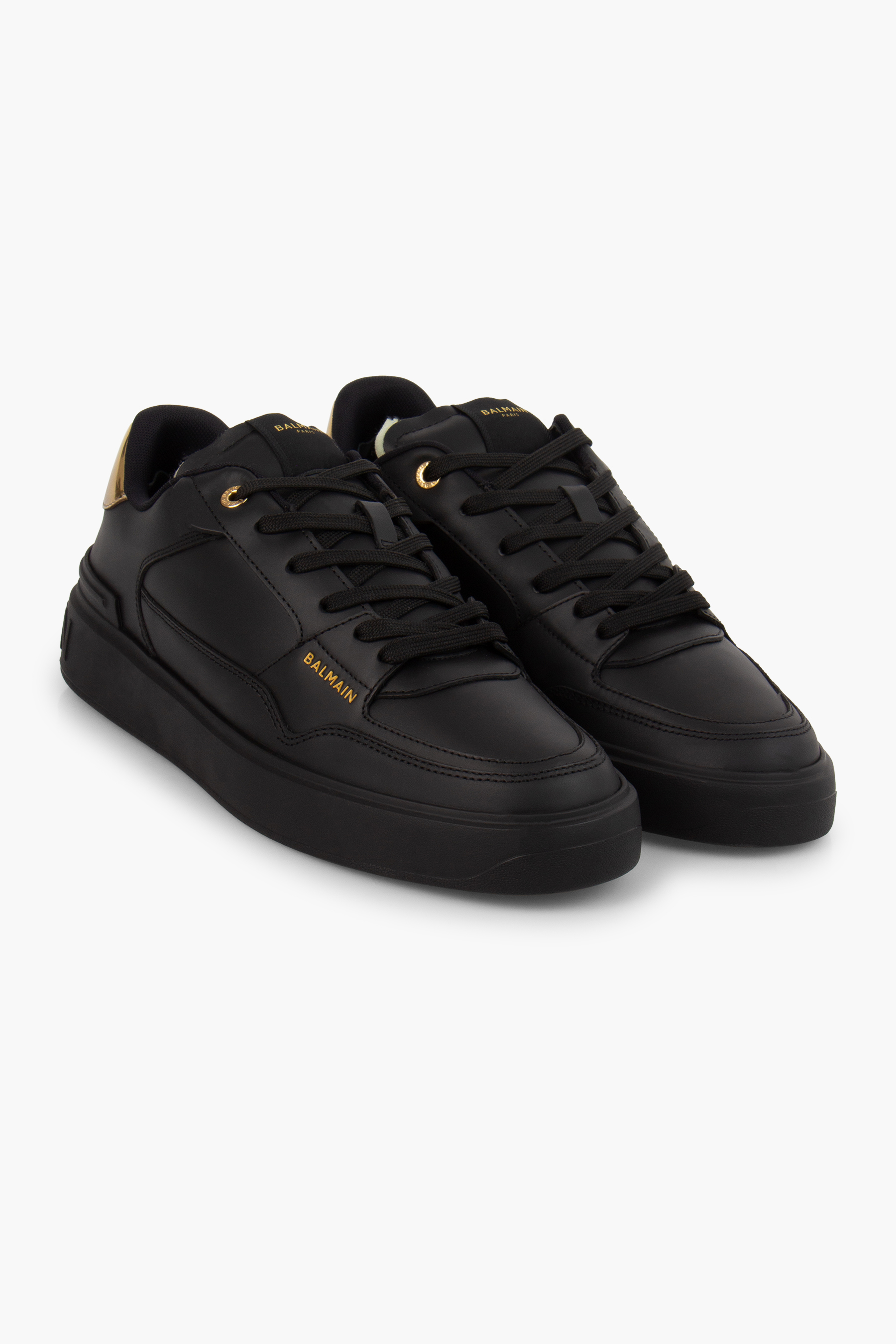 BALMAIN Leather Sneakers B-Court Flip