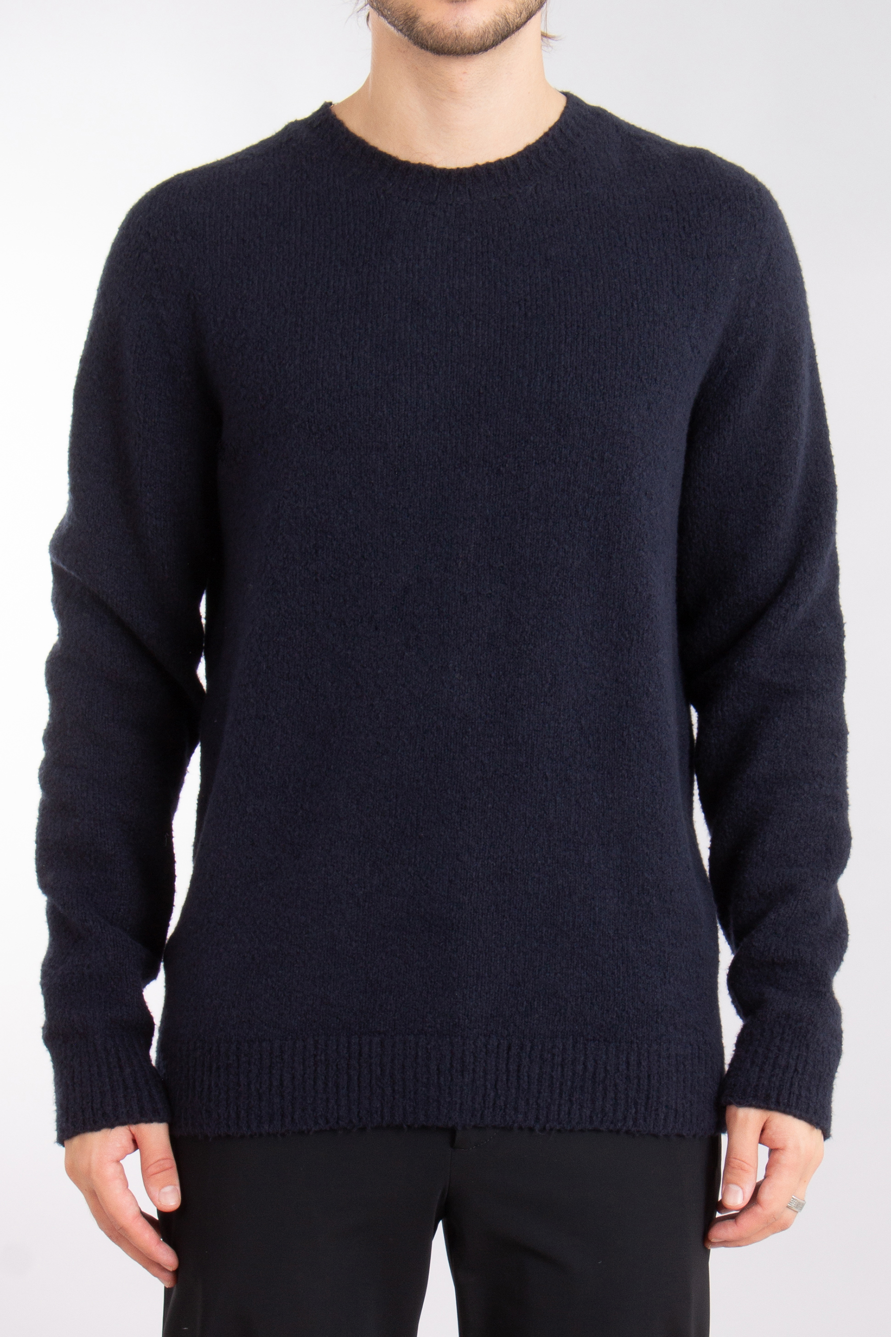 ROBERTO COLLINA Cotton Blend Knit Sweater