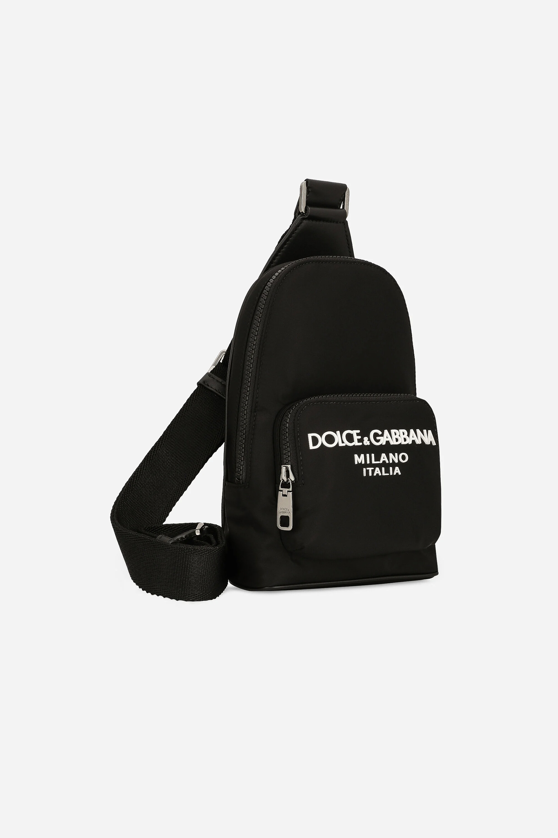 DOLCE & GABBANA Nylon Crossbody Backpack