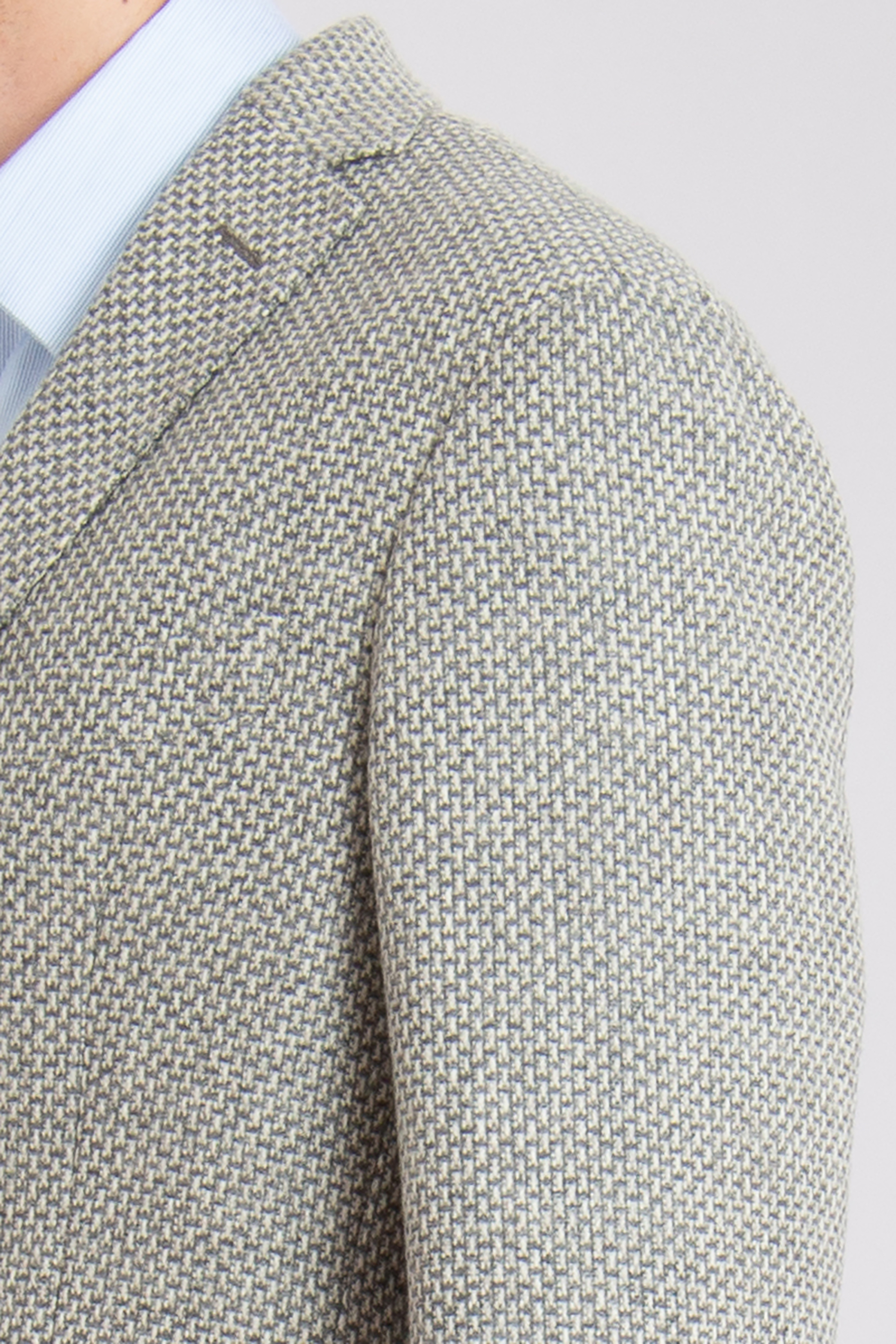 ETRO Micro Pattern Wool-Cashmere Blend Jacket