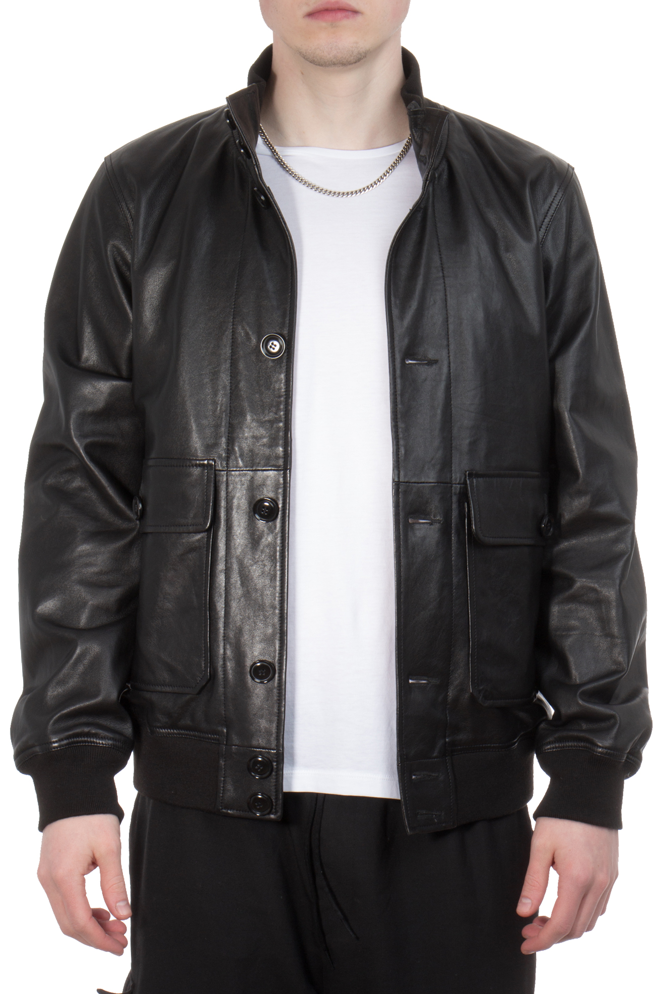 ASPESI Leather Jacket