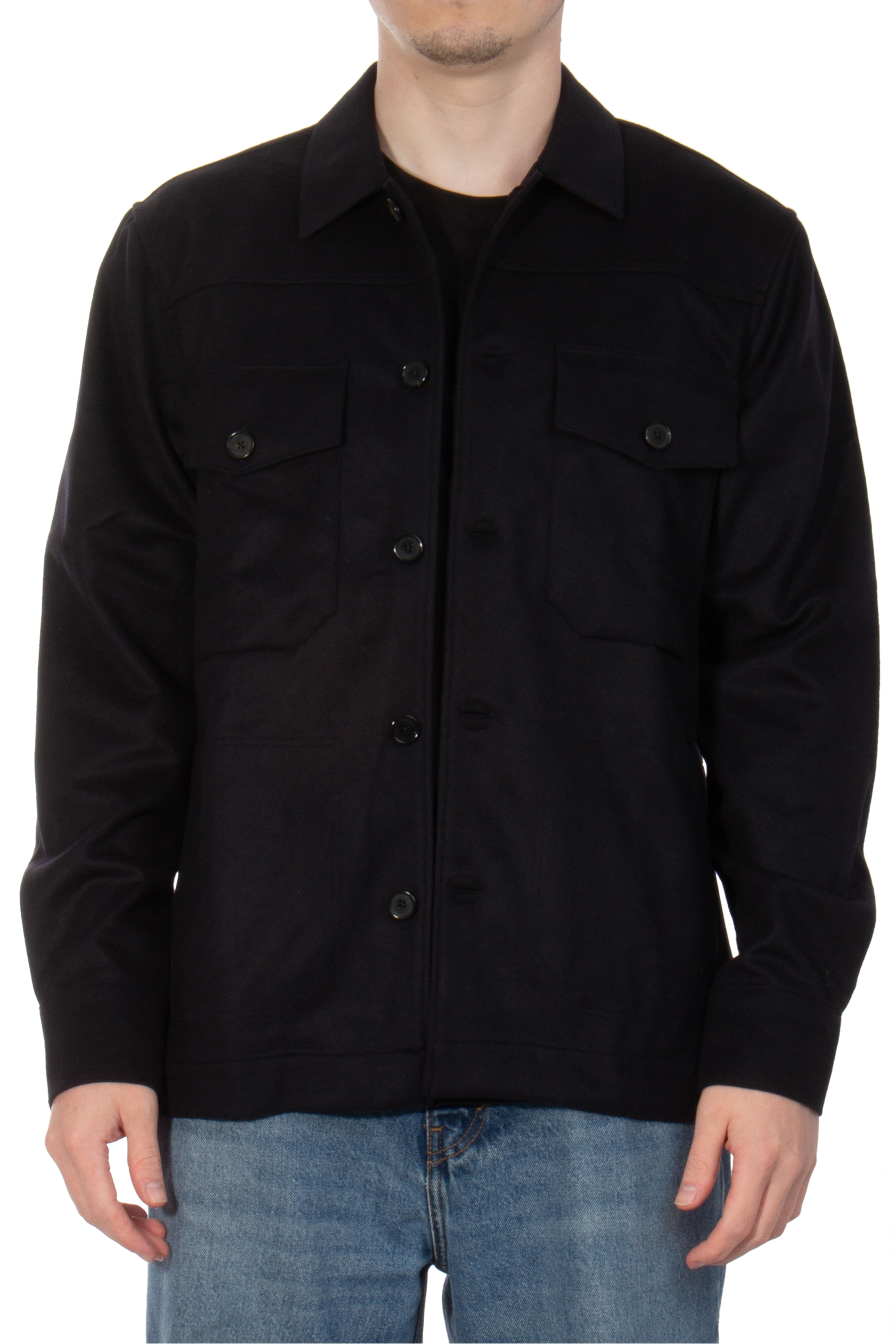 PAUL SMITH Wool & Cashmere Overshirt