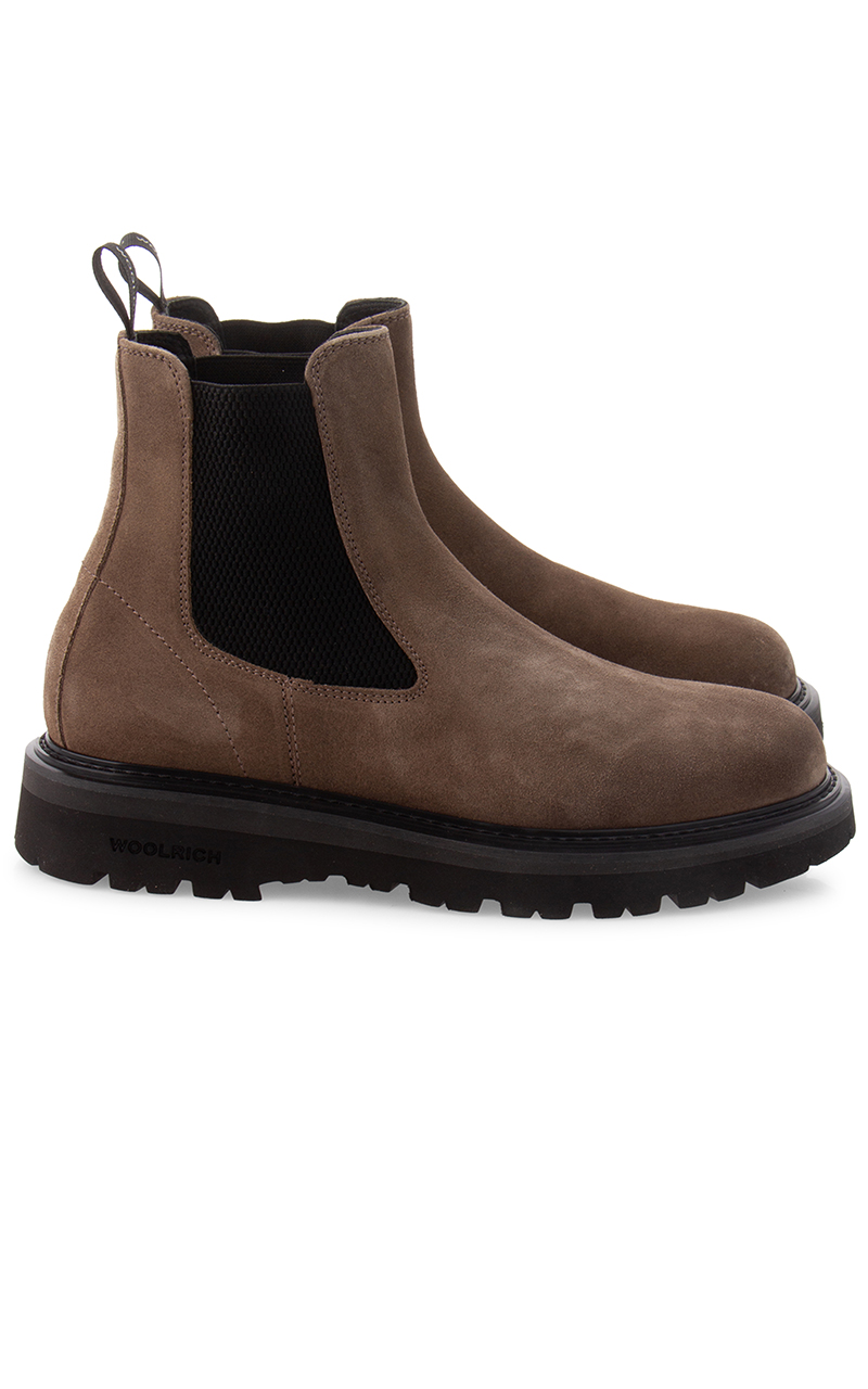 WOOLRICH Suede Chelsea Boots New City