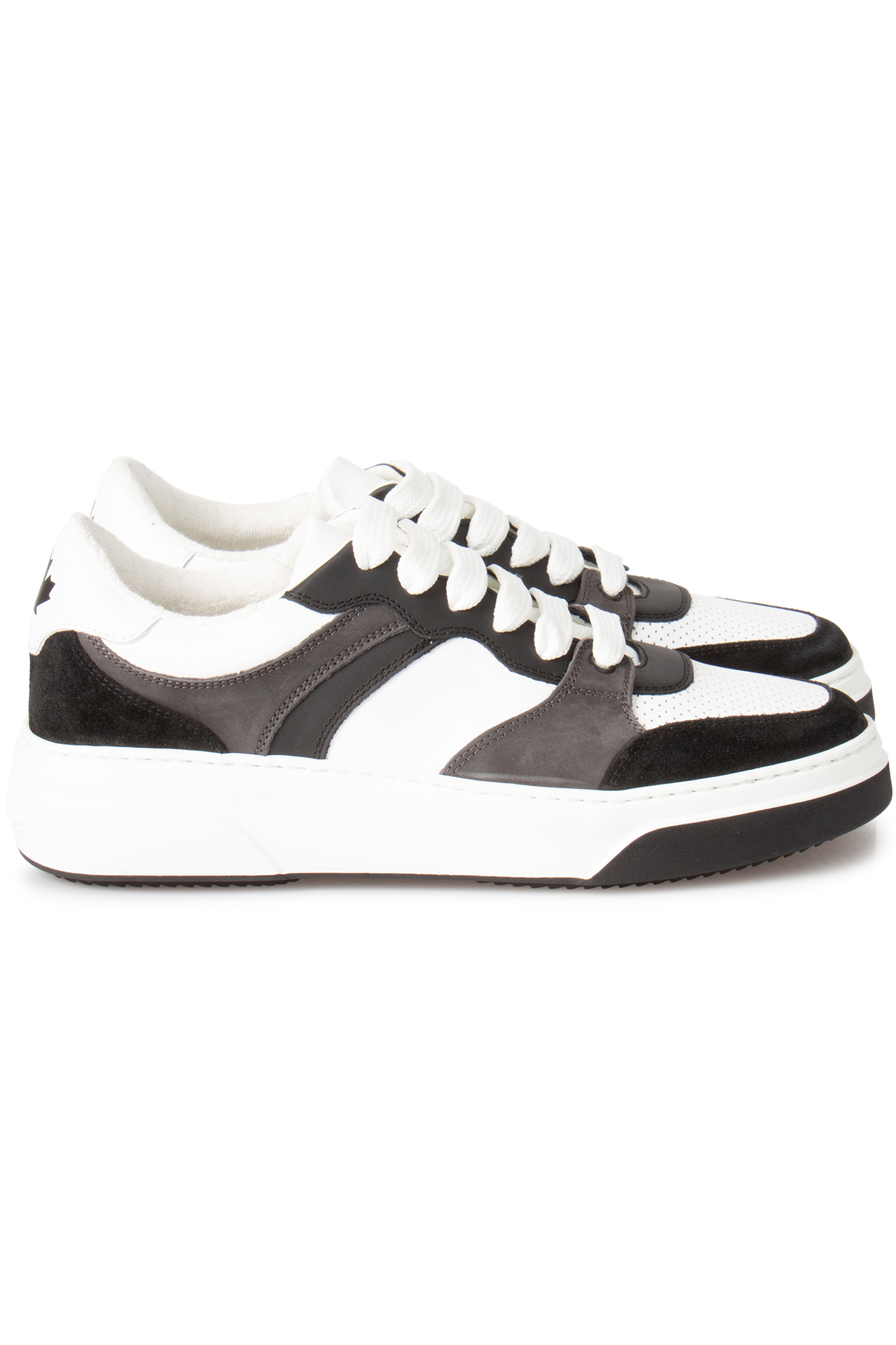 DSQUARED2 Leather Sneakers Bumper