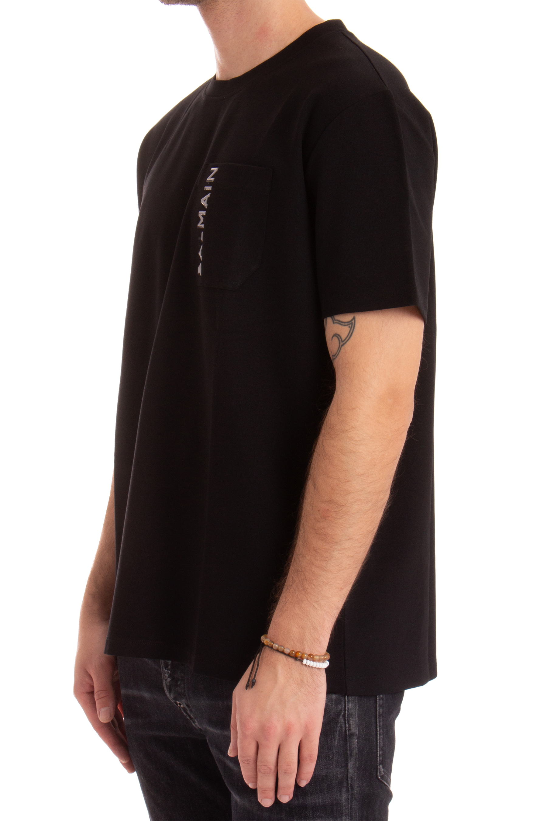 BALMAIN Organic Viscose Blend T-Shirt