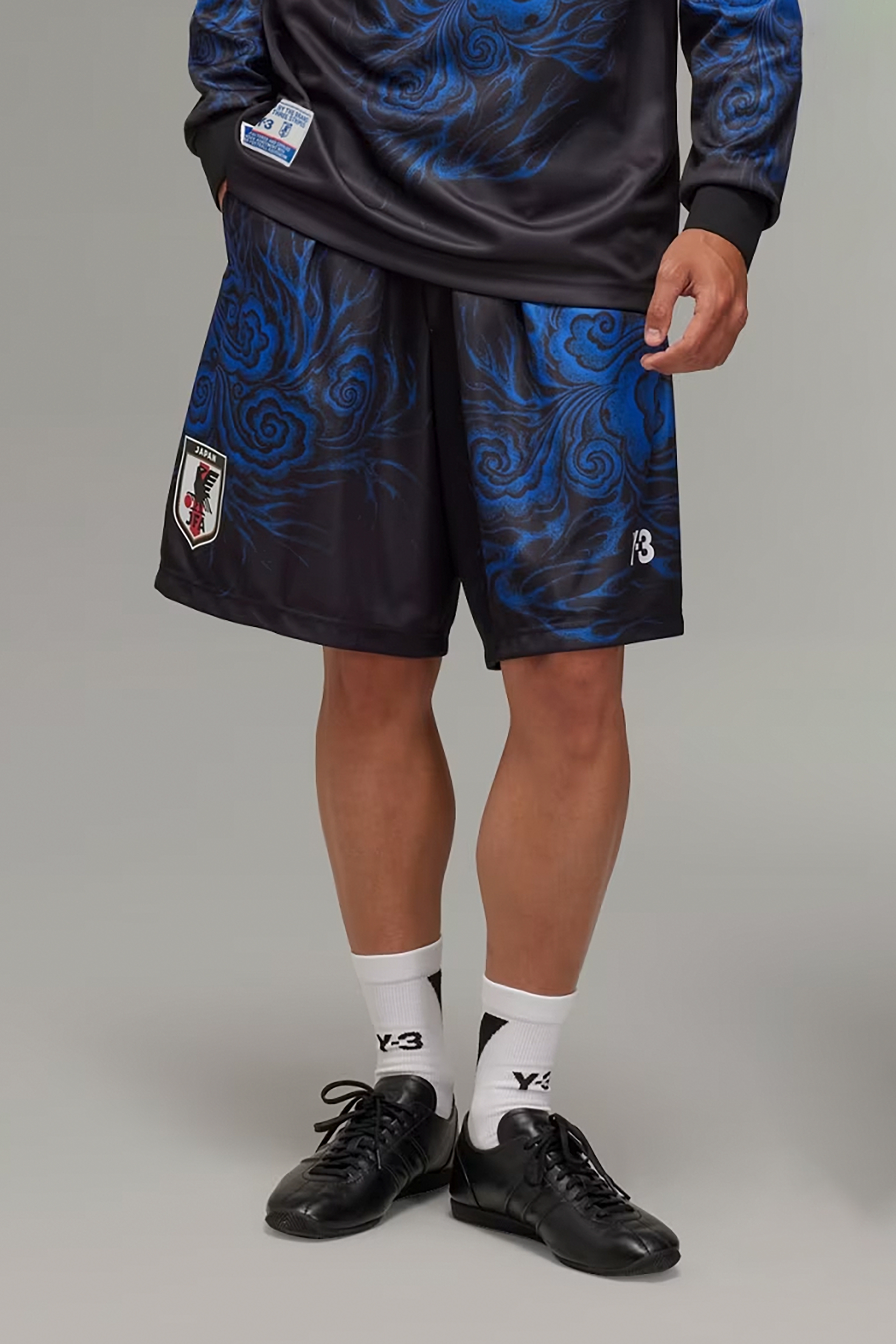 Y-3 X JFA Recycled Polyester Graphic Shorts