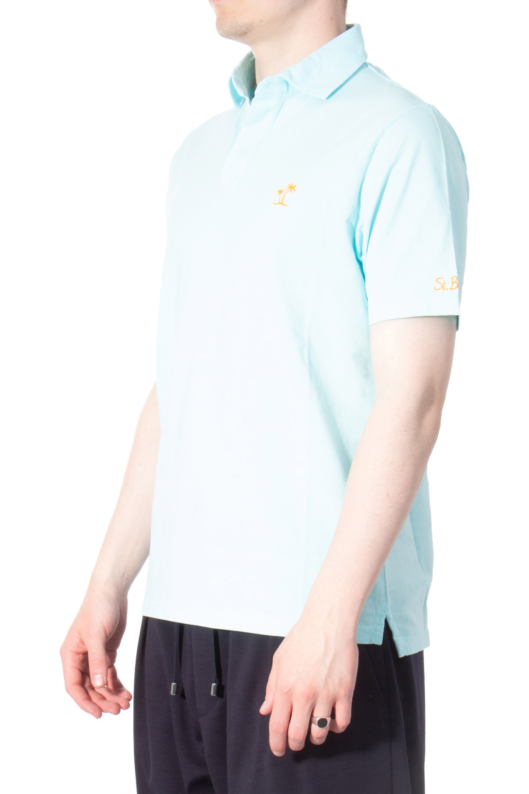 MC 2 SAINT BARTH Cotton Polo Shirt Brighton