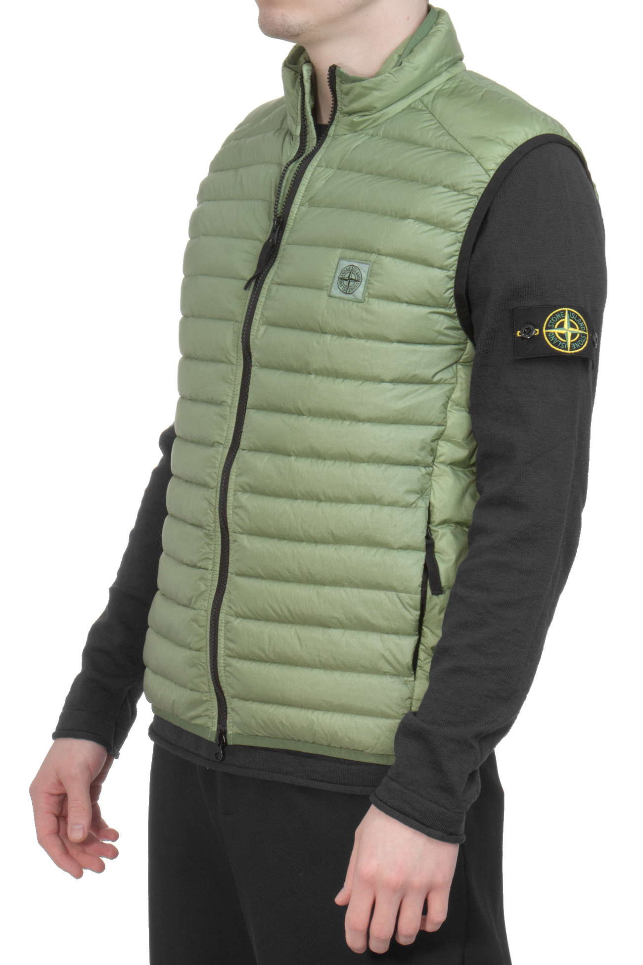 STONE ISLAND Loom Woven CHambers R-Nylon Light Down-TC Vest