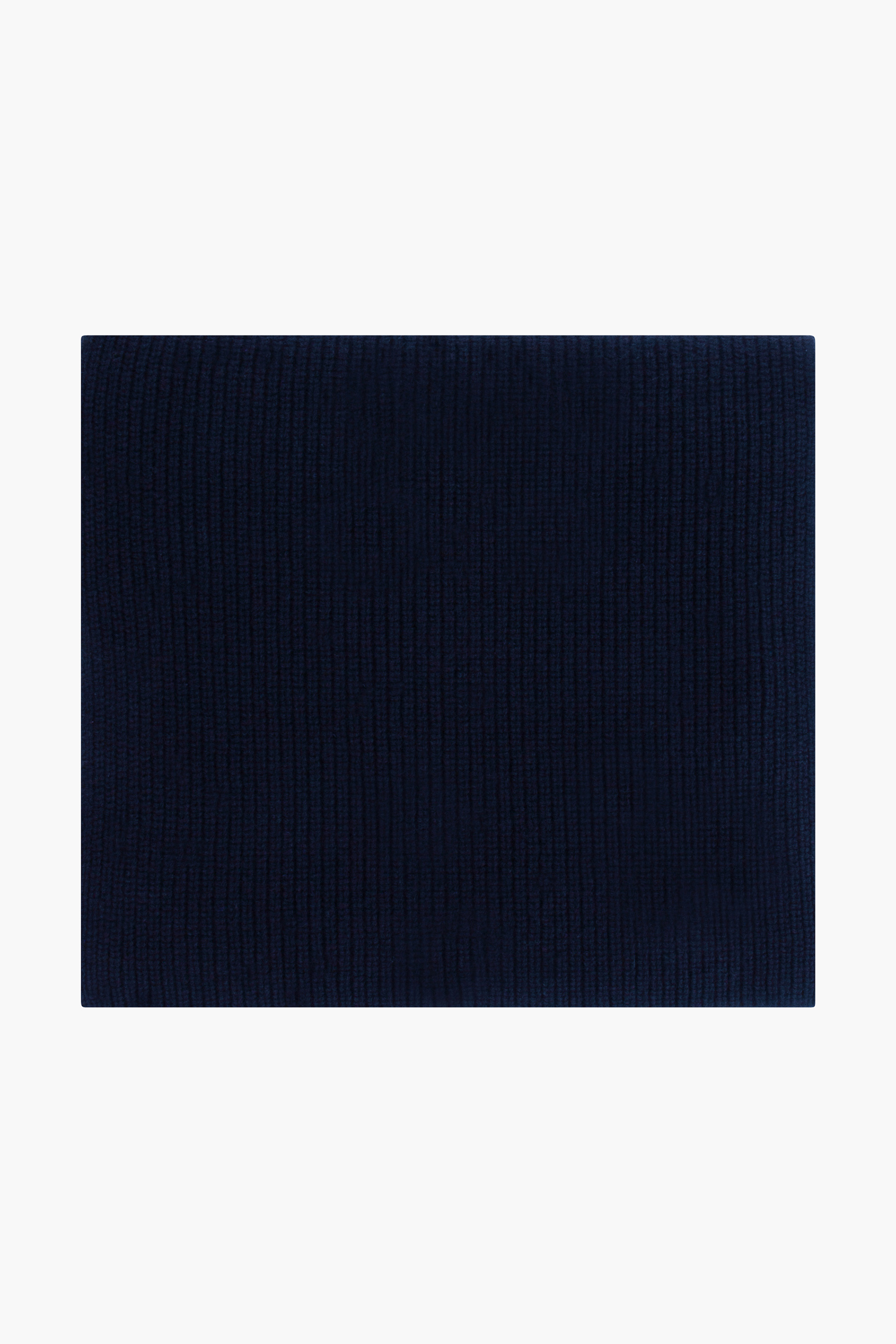 AIDA BARNI Ribbed Wool-Cashmere Blend Scarf