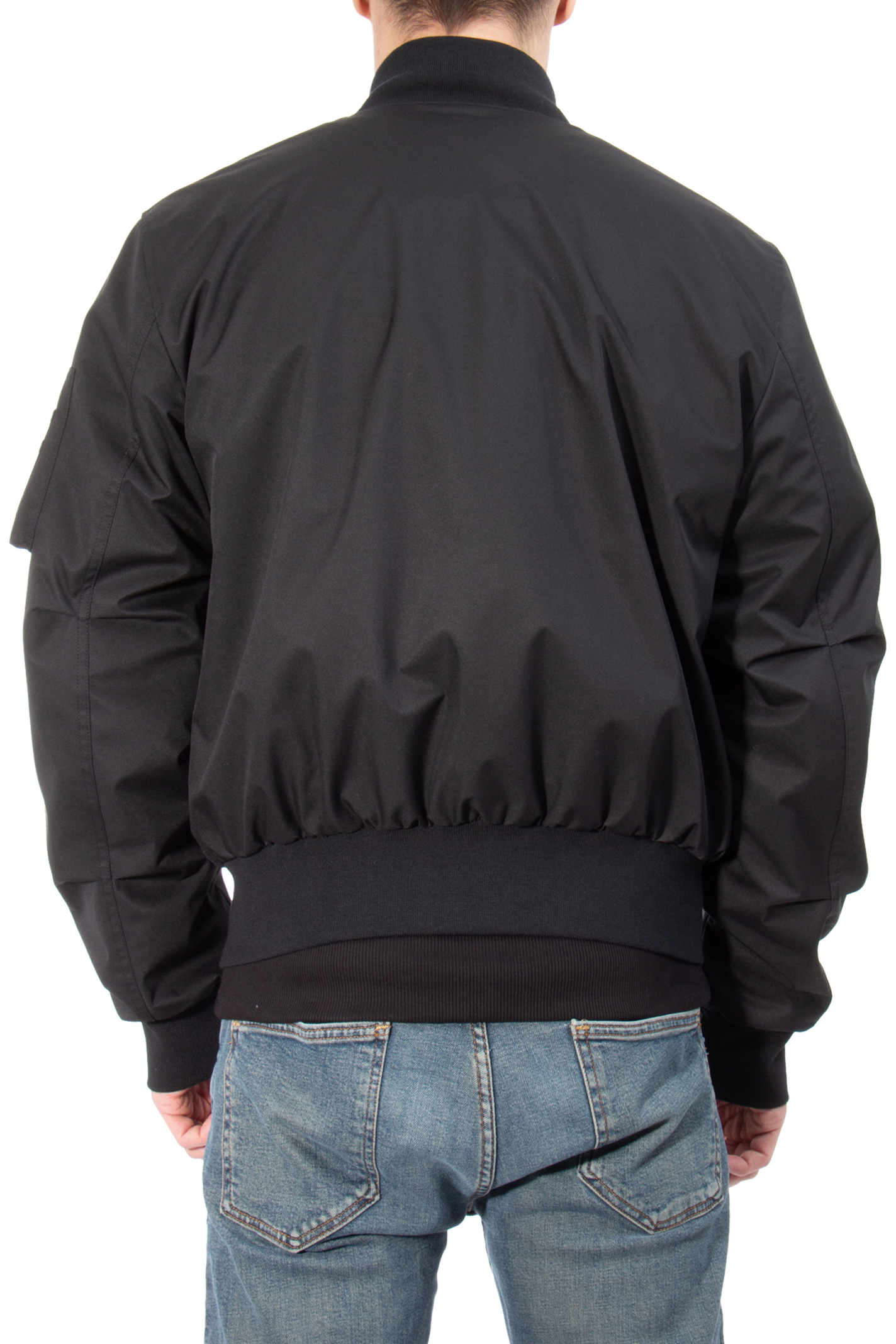 KITON Technical Fabric Bomber Jacket