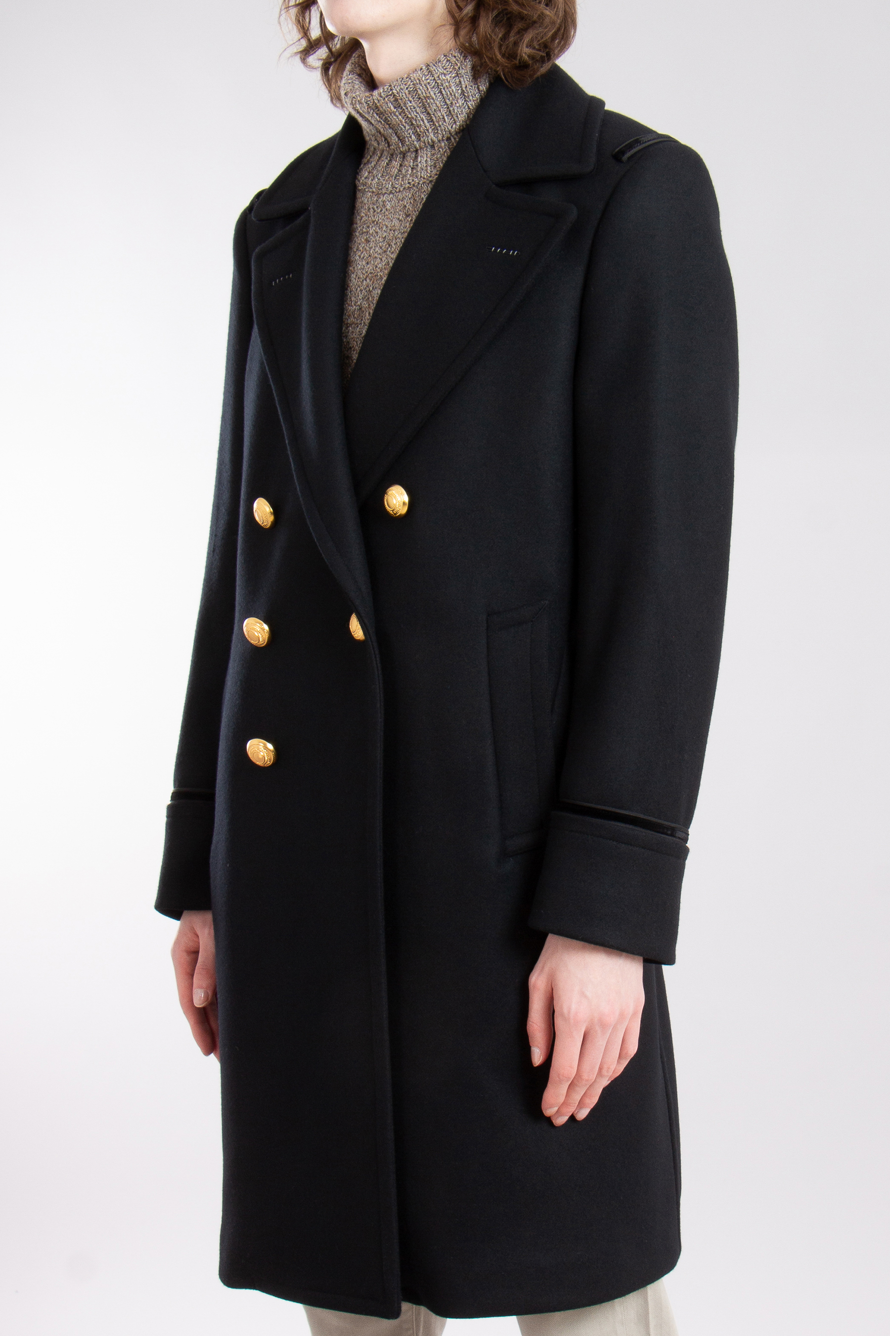 TOM FORD Double-Breasted Wool Coat