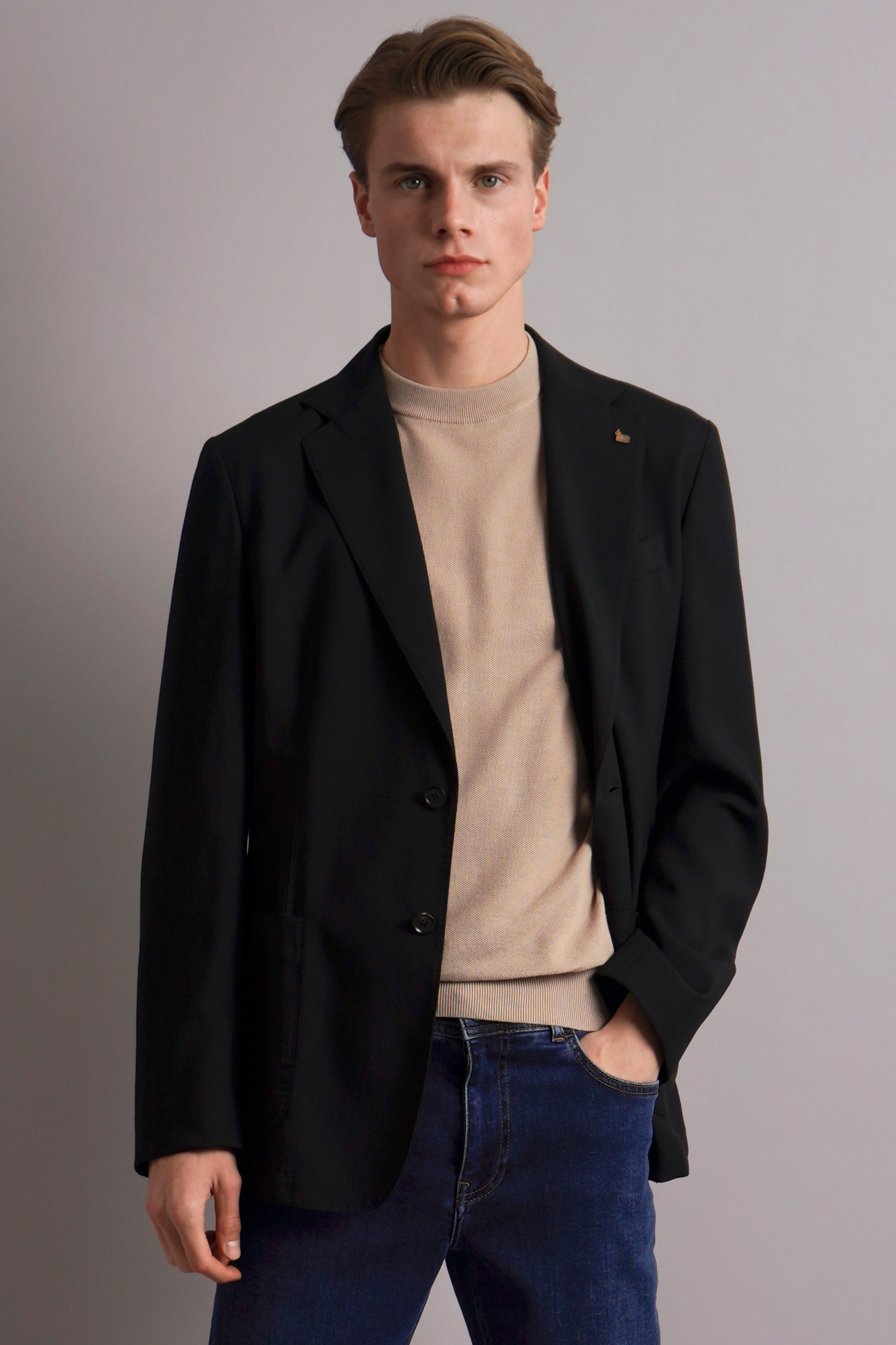 COLOMBO Deconstructed Cashmere Jacket Robert