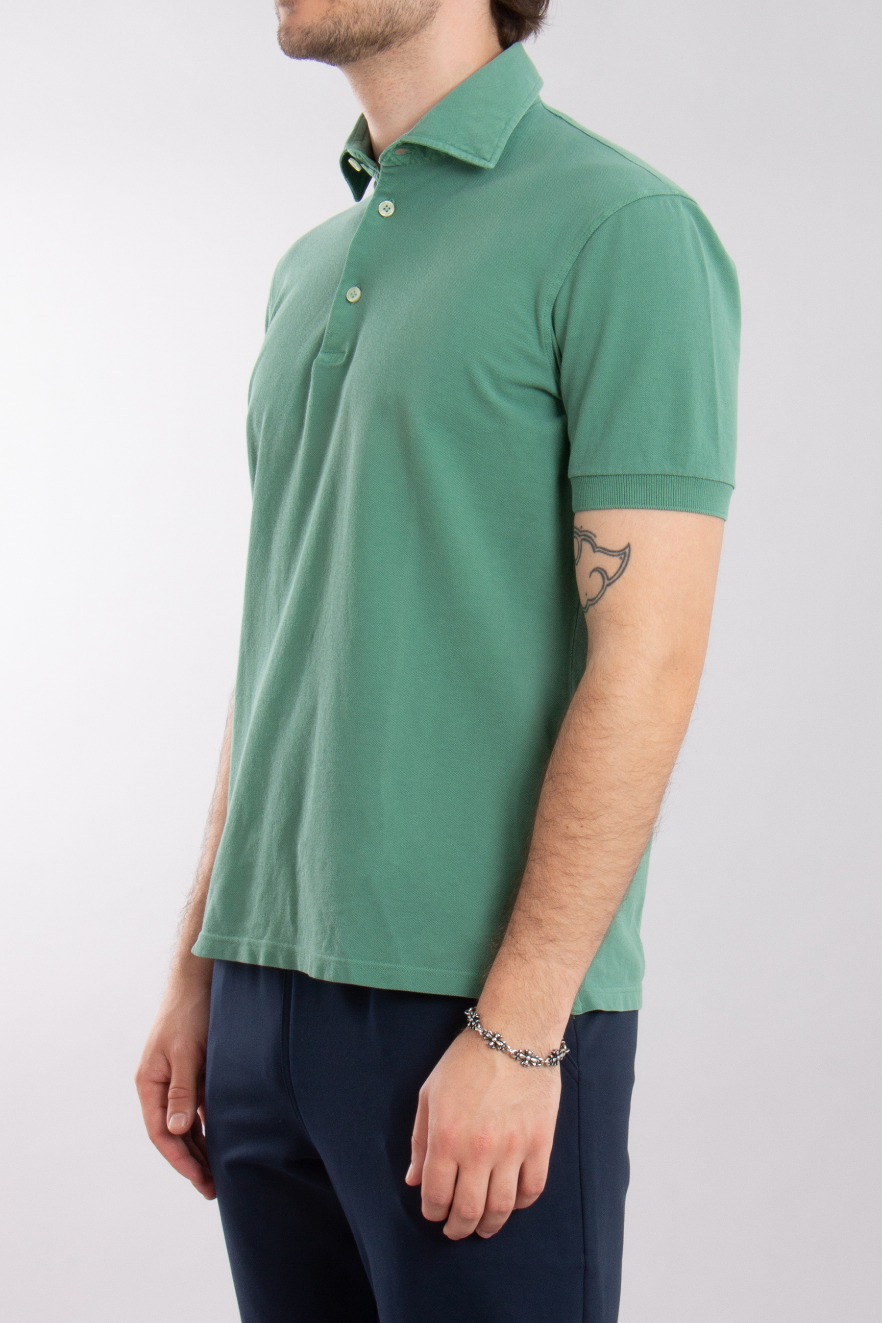 SONRISA Cotton Piqué Polo Shirt