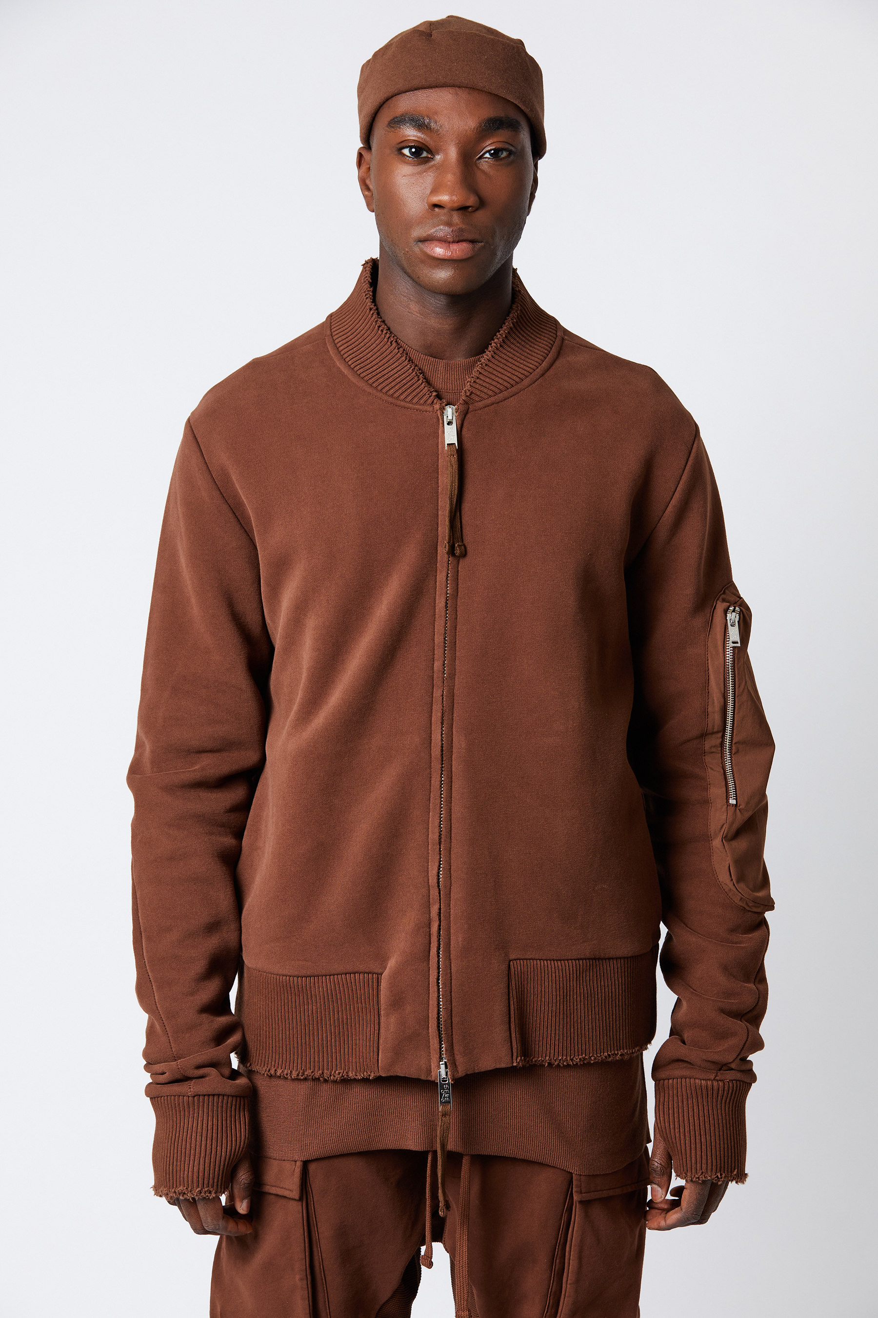 THOM KROM Sweat Bomber Jacket