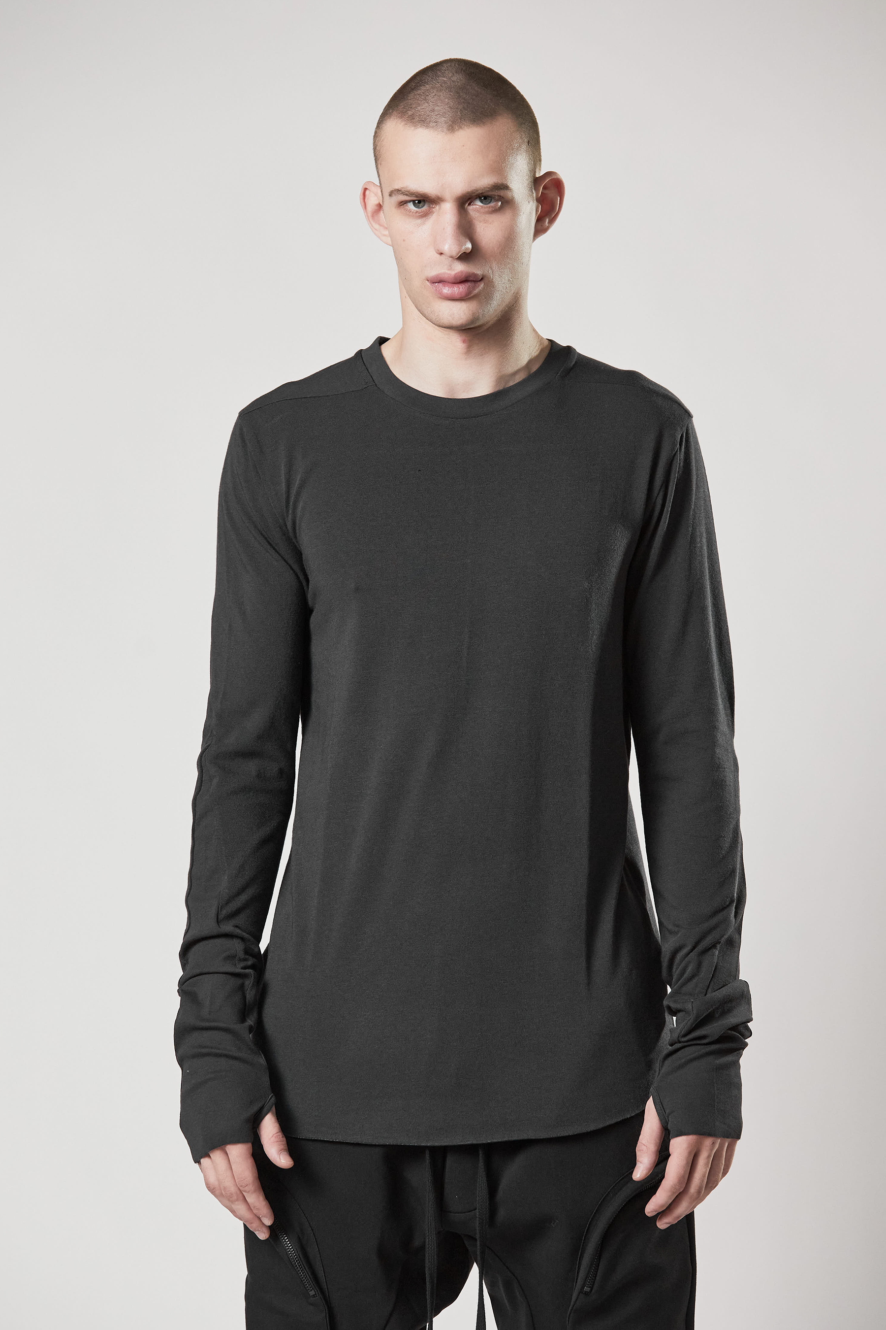 THOM KROM Matmix Cotton-Modal Stretch Long Sleeve T-Shirt