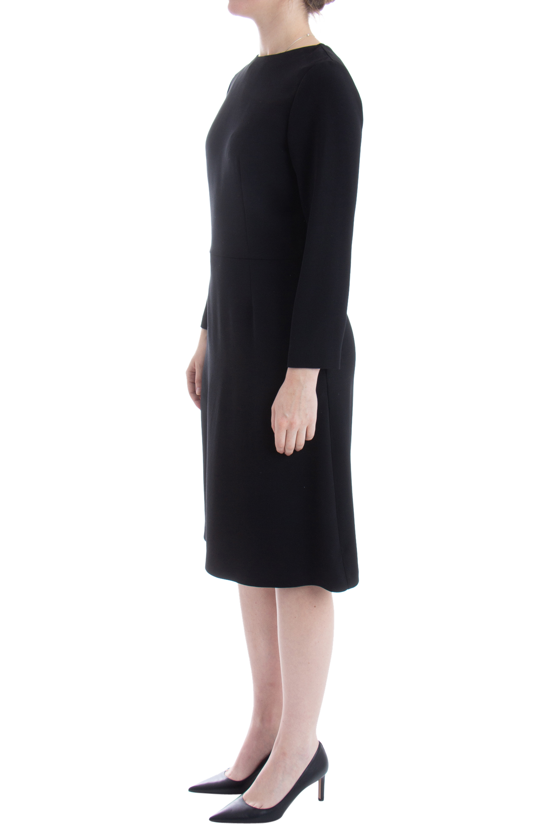 ASPESI Lined Dress With Seam Pockets