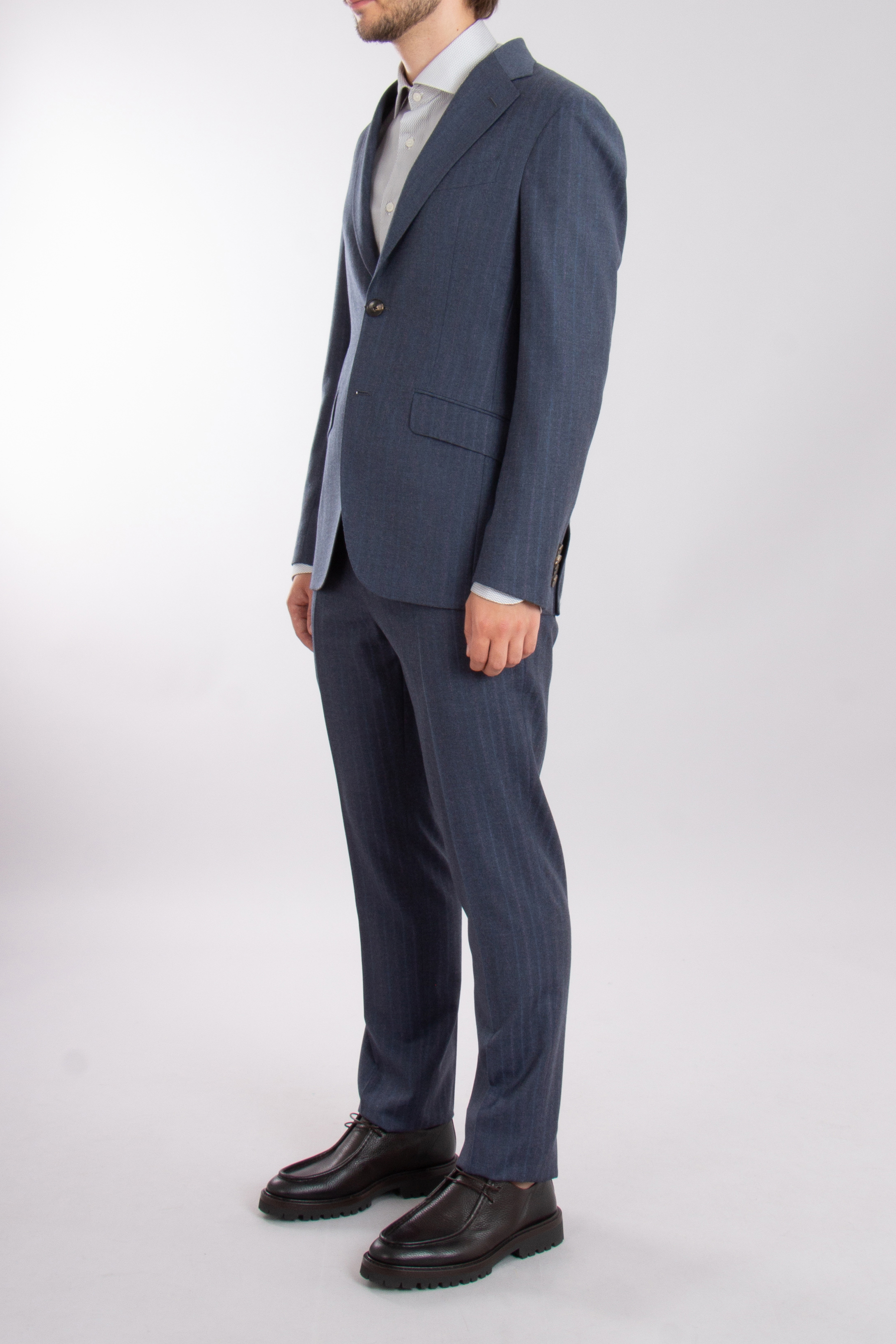 ETRO Striped Wool Suit