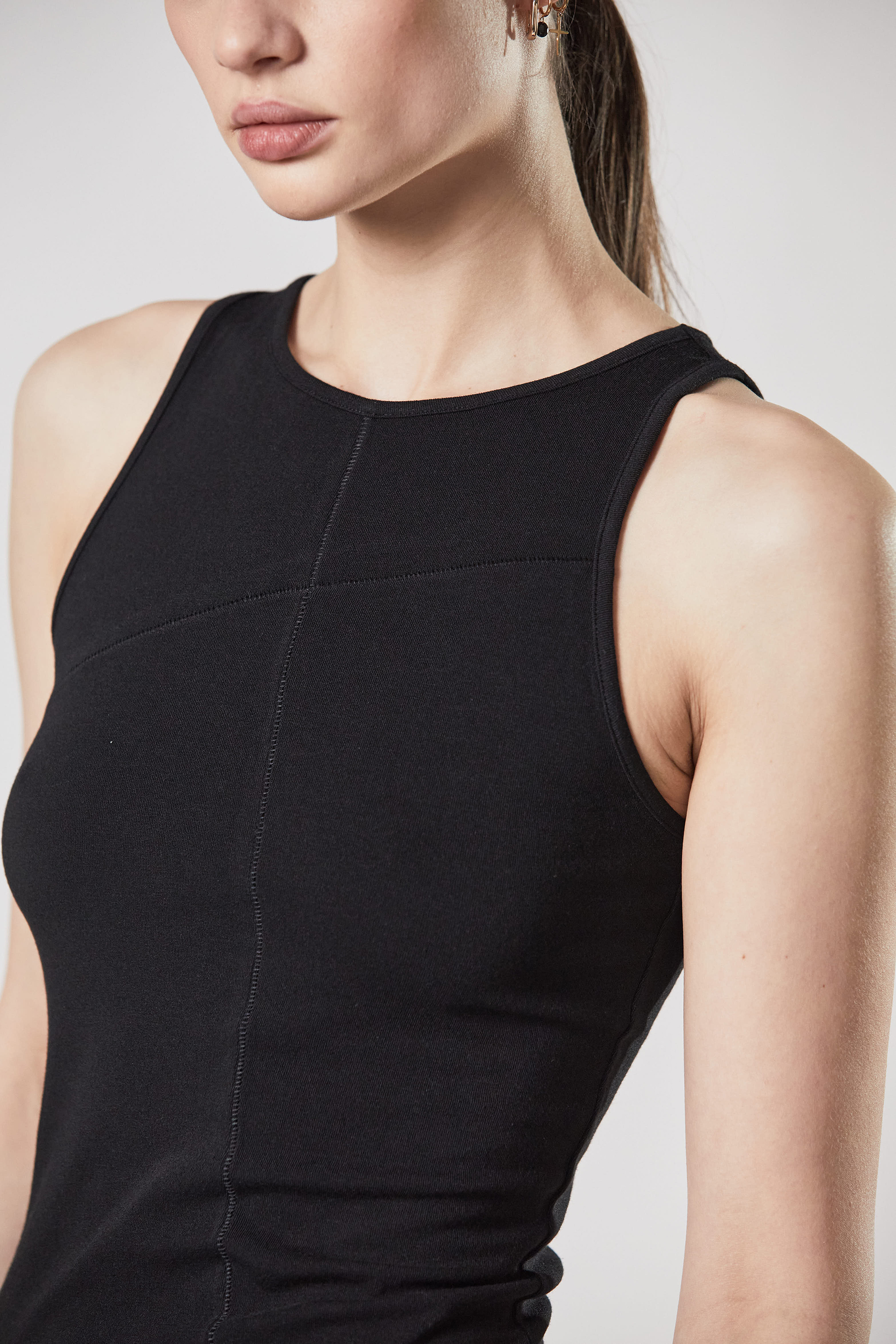 THOM KROM Cotton-Modal Stretch Jersey Tank Top