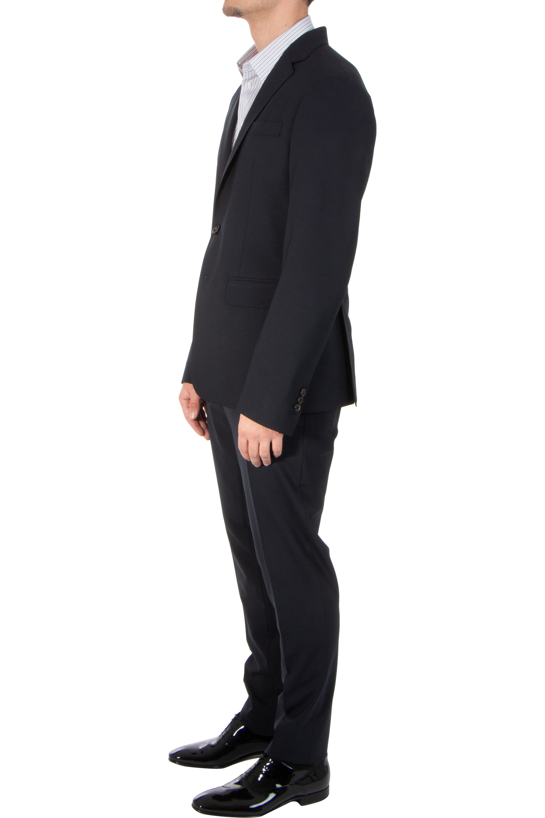 DSQUARED2 Virgin Wool Stretch Suit Paris