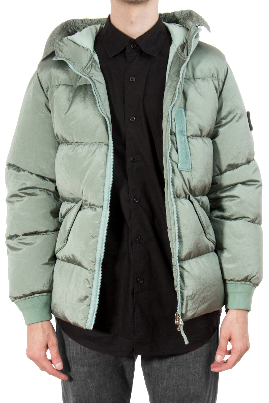 STONE ISLAND Econyl Regenerated Nylon Down Puffer Jacket