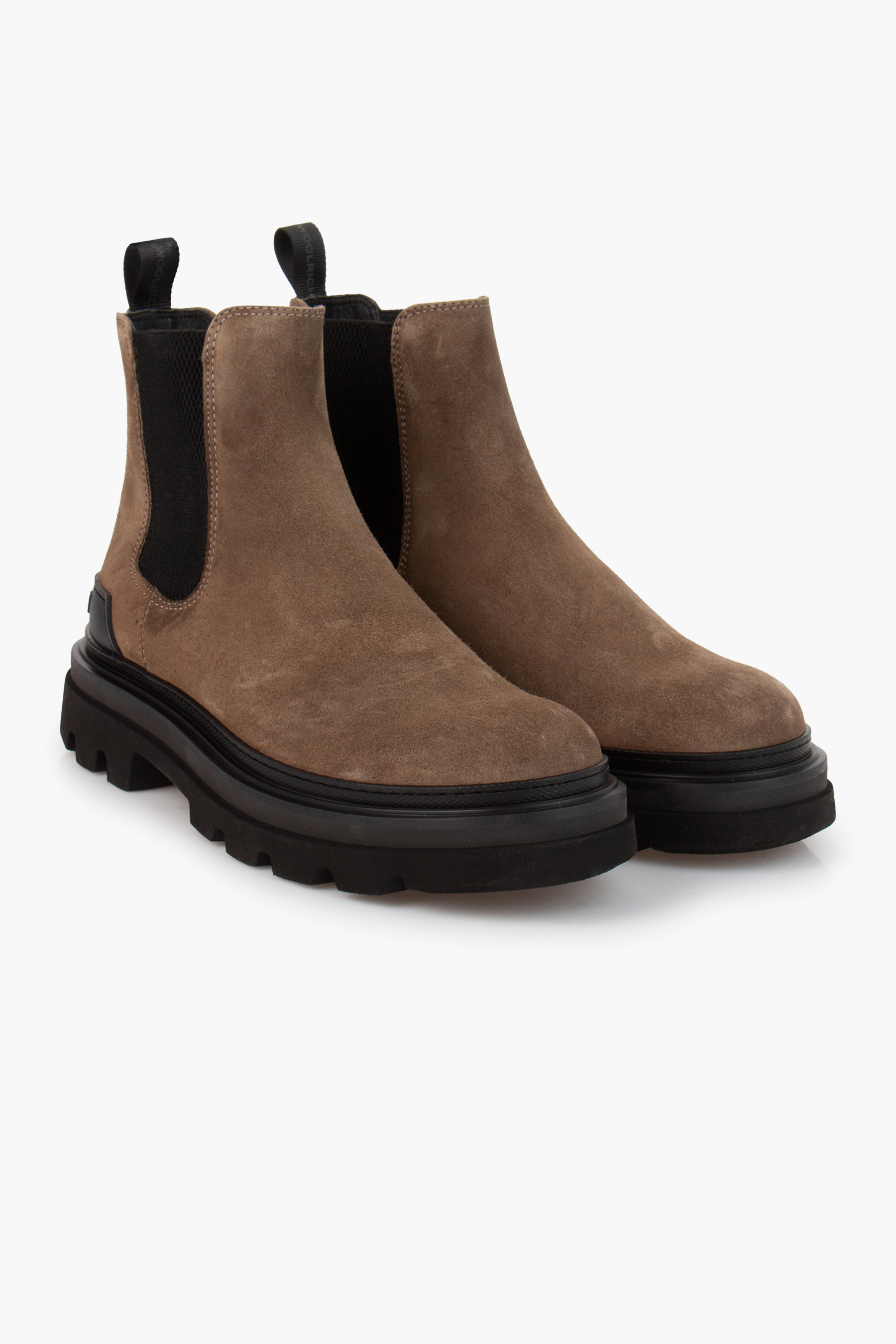 WOOLRICH Suede Chopper Chelsea Boots