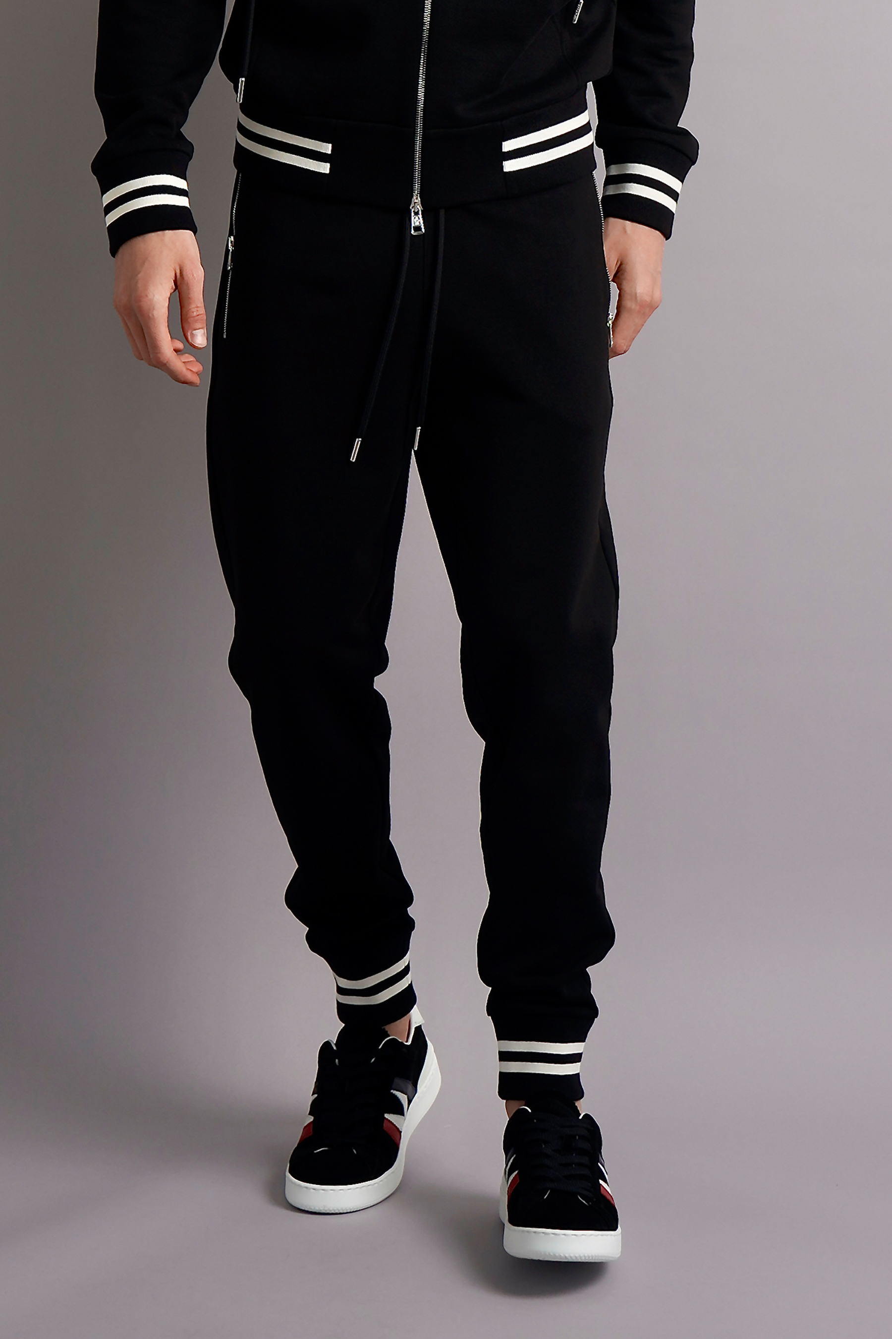 MONCLER Cotton Fleece Sweatpants