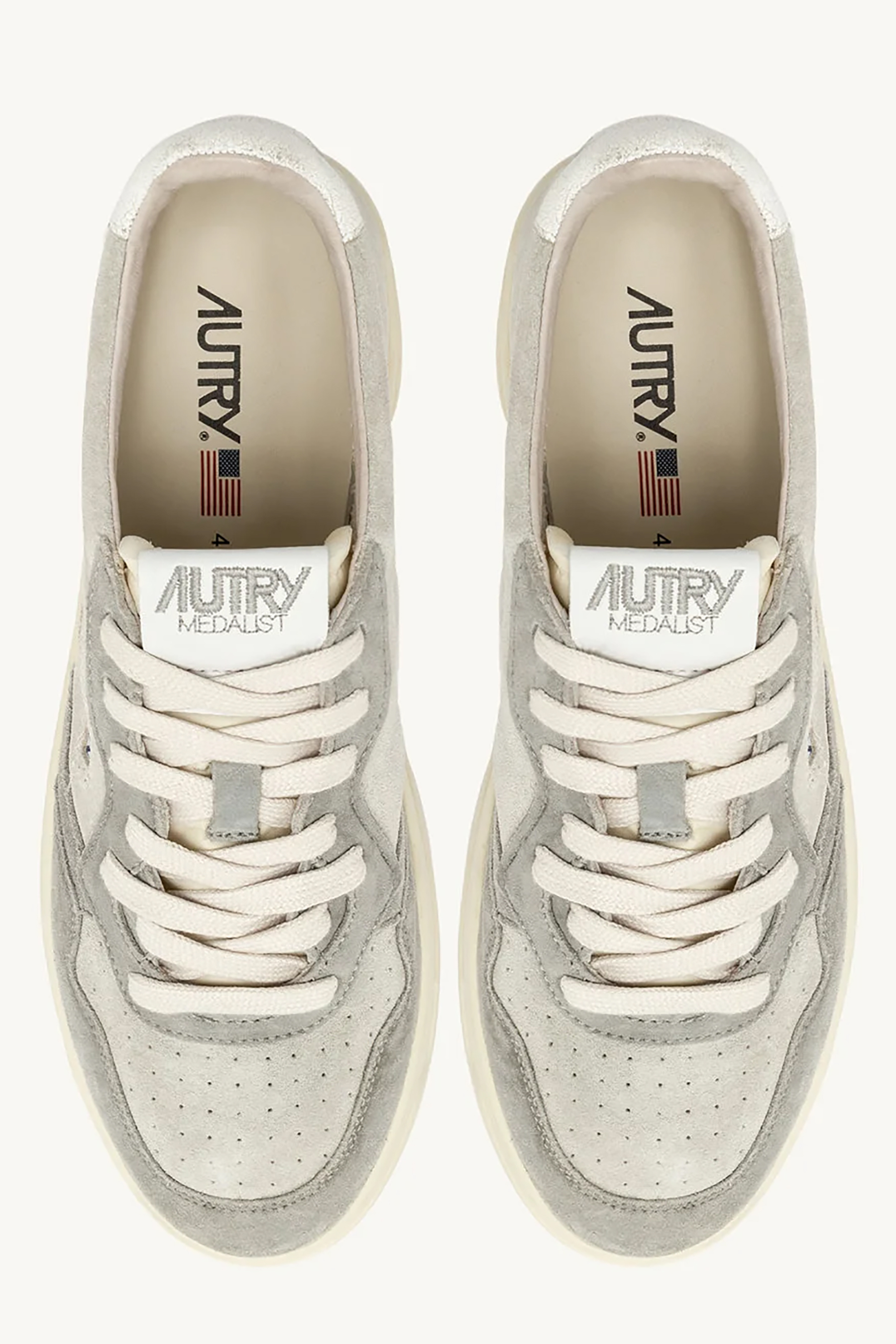 AUTRY Low Suede Sneakers Medalist