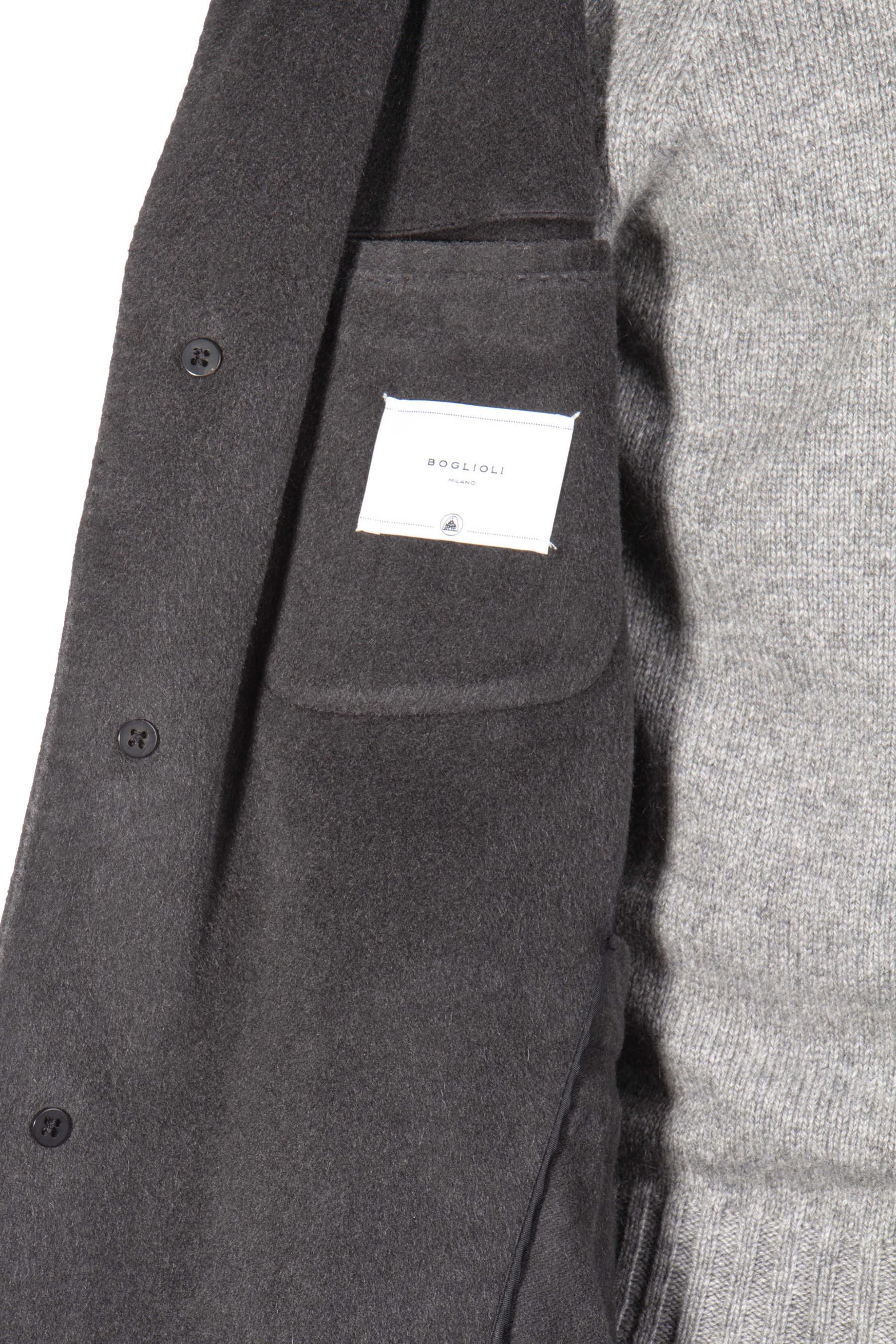 BOGLIOLI Single Breasted Cashmere Coat