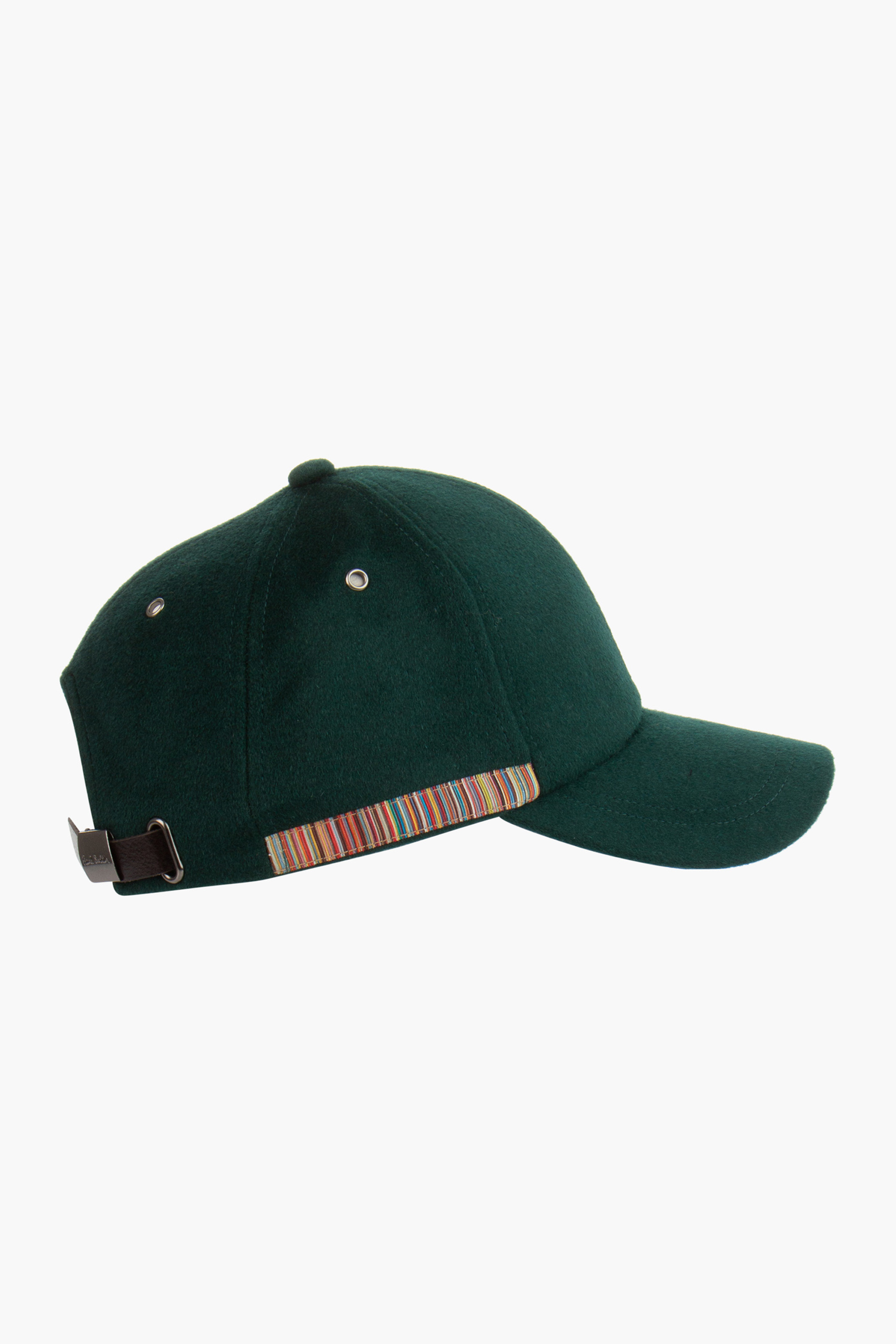 PAUL SMITH 'Signature Stripe' Trim Wool Cap