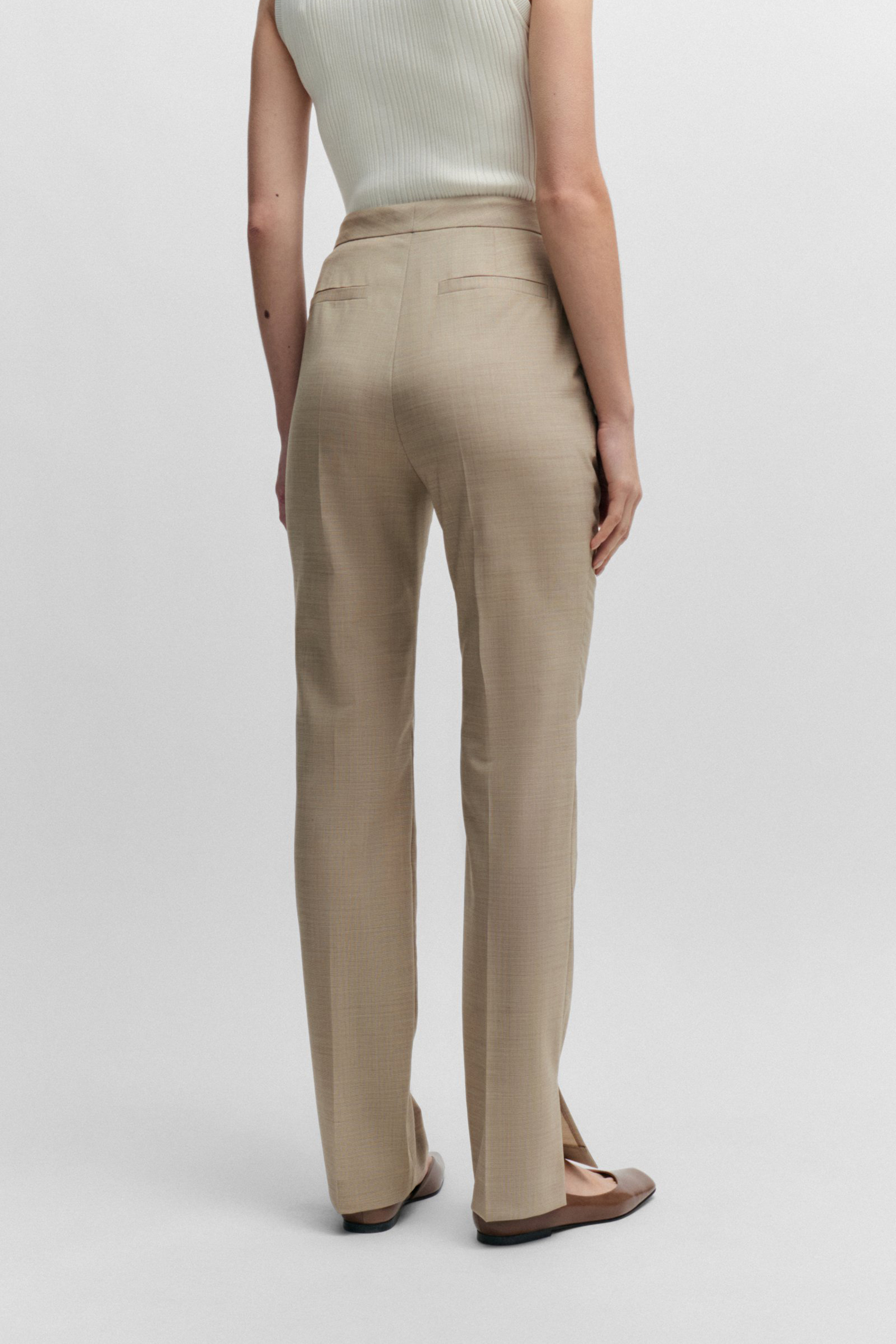 BOSS Italian Virgin Wool Pants Teana