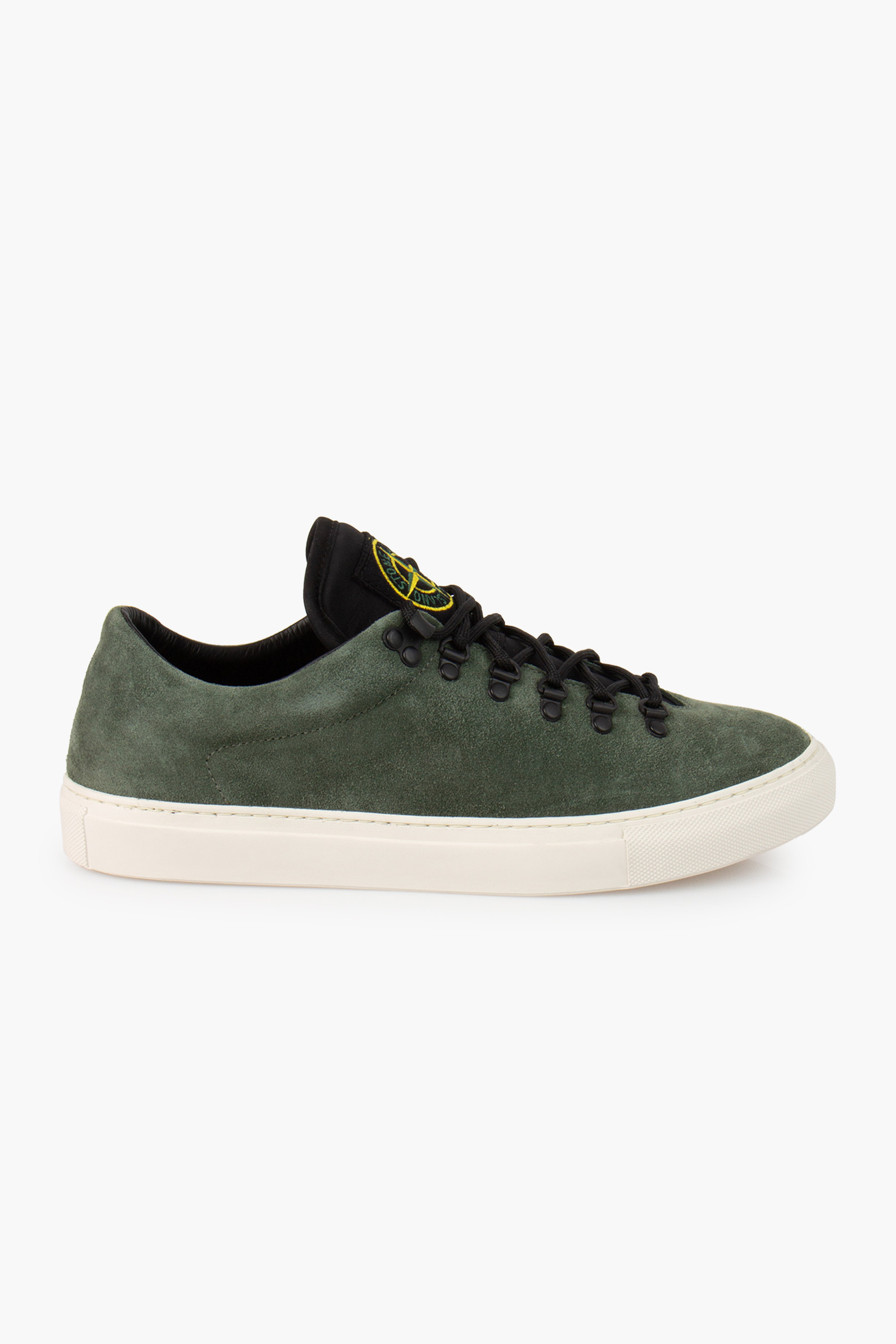 STONE ISLAND Low Cut Suede Sneakers