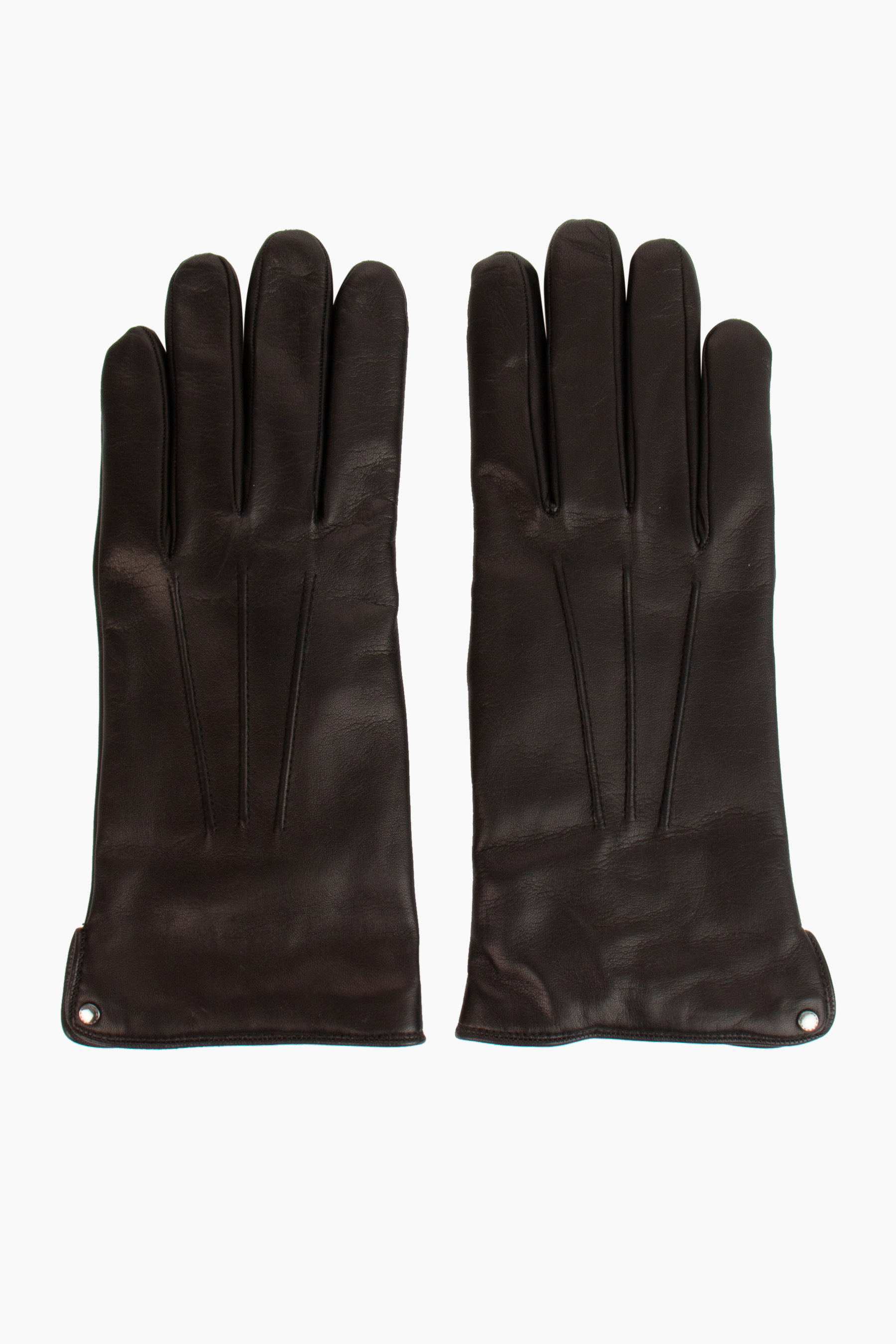 CANALI Sheep Skin Leather Gloves