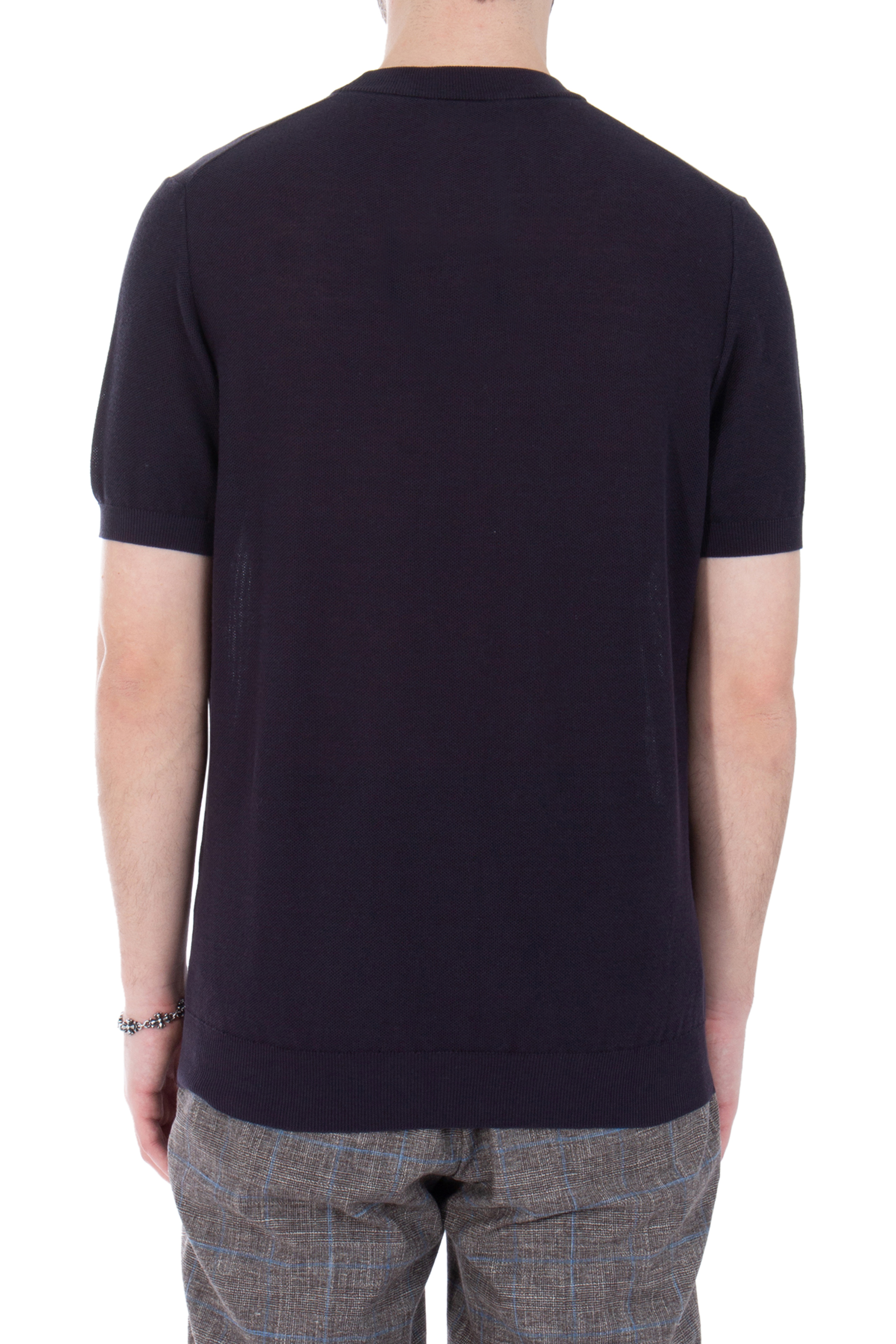 COLOMBO Knitted Cotton T-Shirt