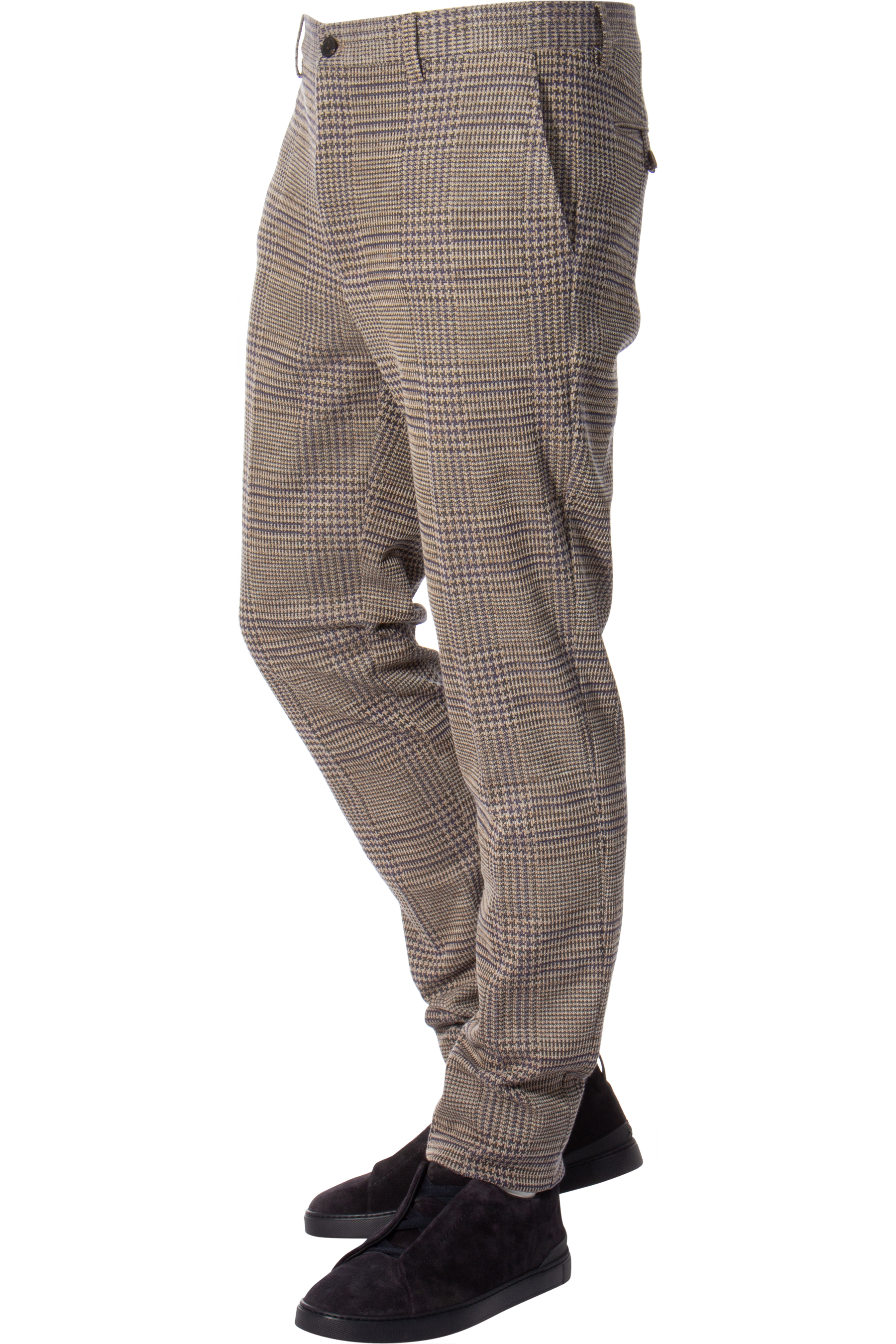 ETRO Checked Jersey Pants 